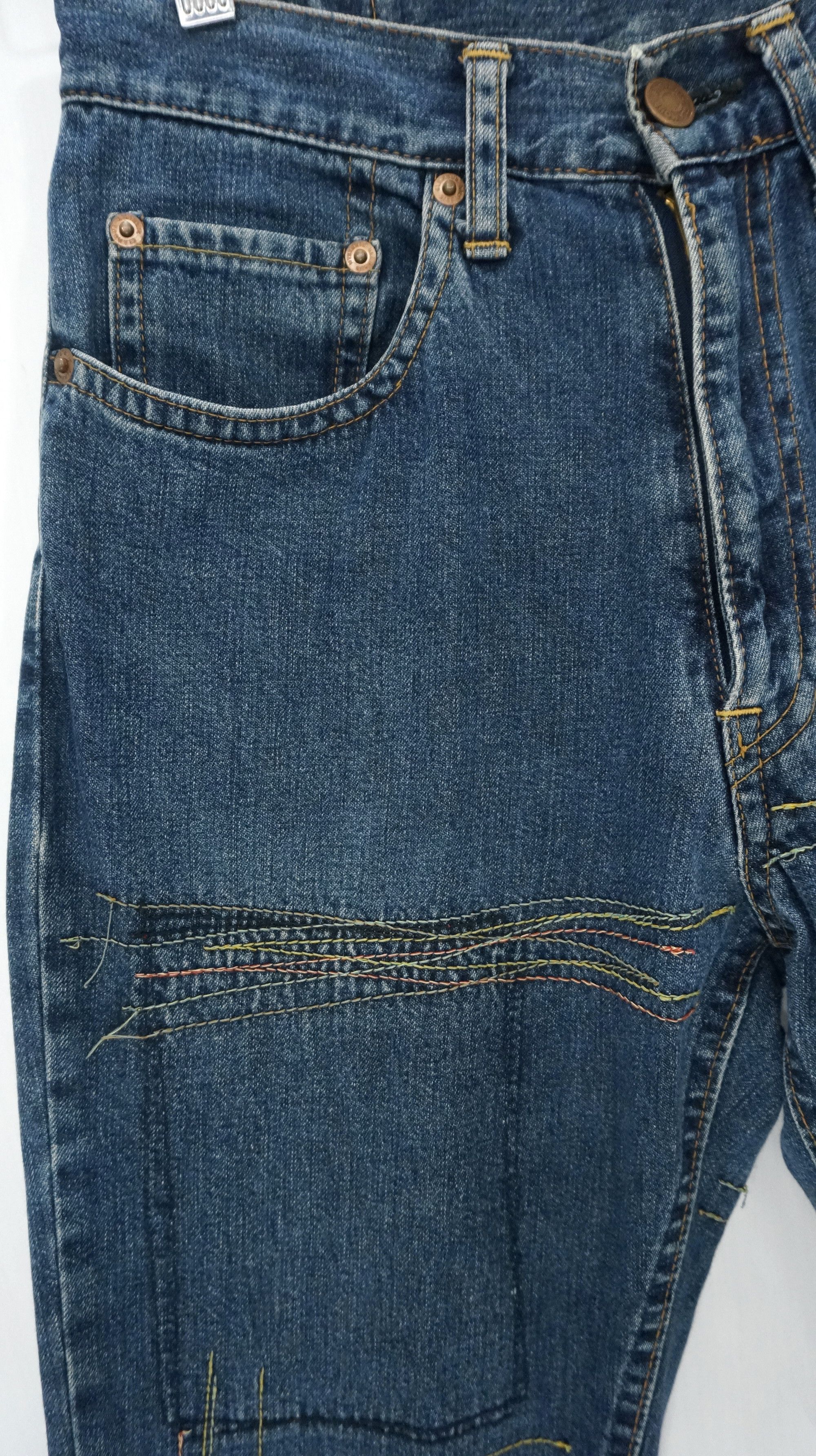 Hysteric Glamour Rare Vintage Hysteric Glamour Kinky Flare Boro Soft Jeans Size US 27 - 6 Thumbnail