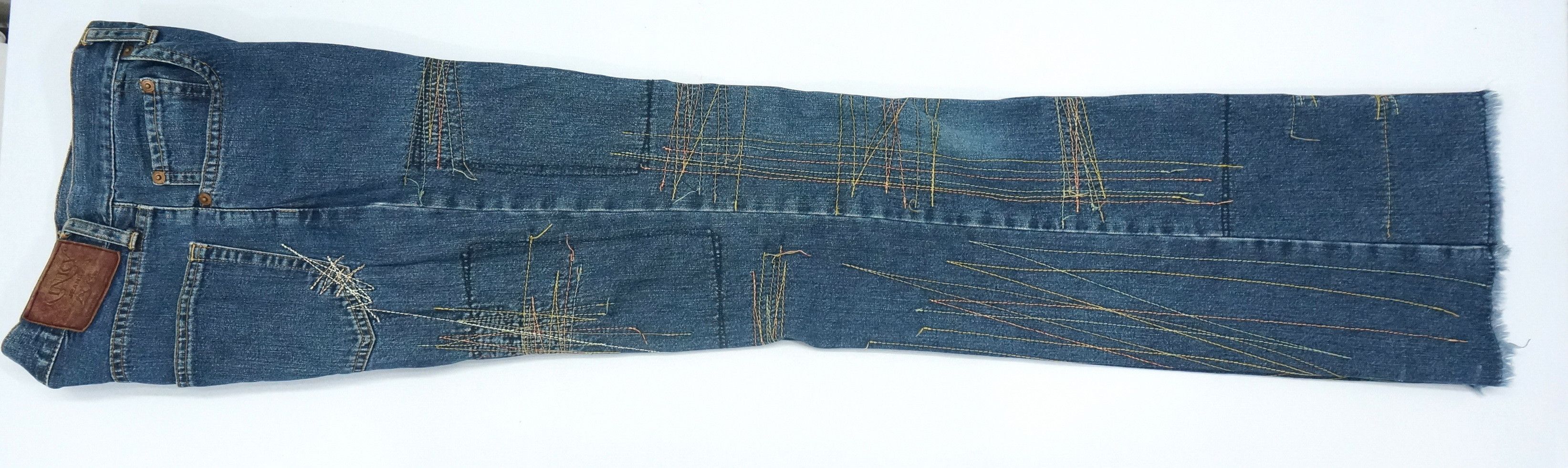 Hysteric Glamour Rare Vintage Hysteric Glamour Kinky Flare Boro Soft Jeans Size US 27 - 15 Thumbnail