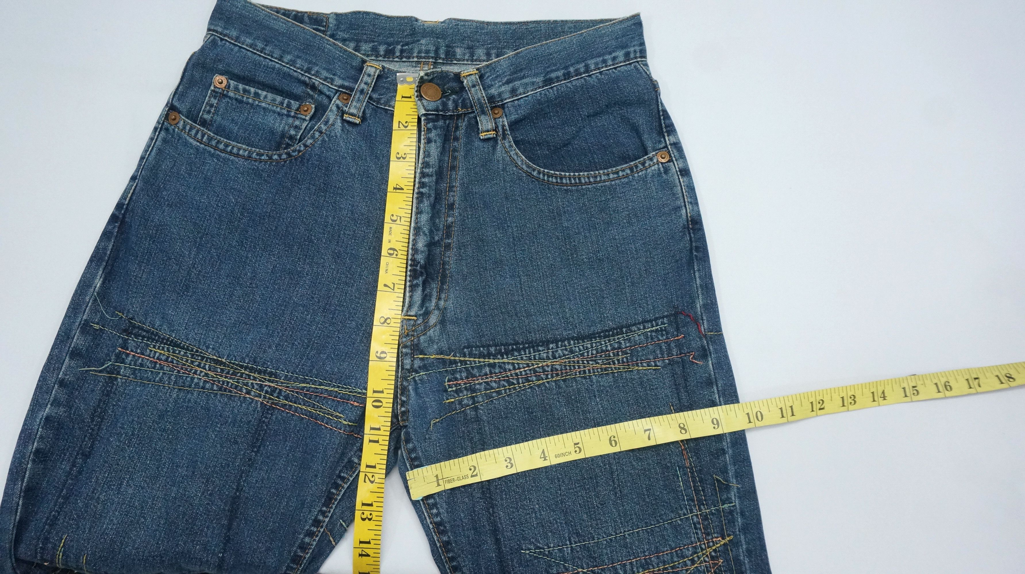 Hysteric Glamour Rare Vintage Hysteric Glamour Kinky Flare Boro Soft Jeans Size US 27 - 17 Thumbnail