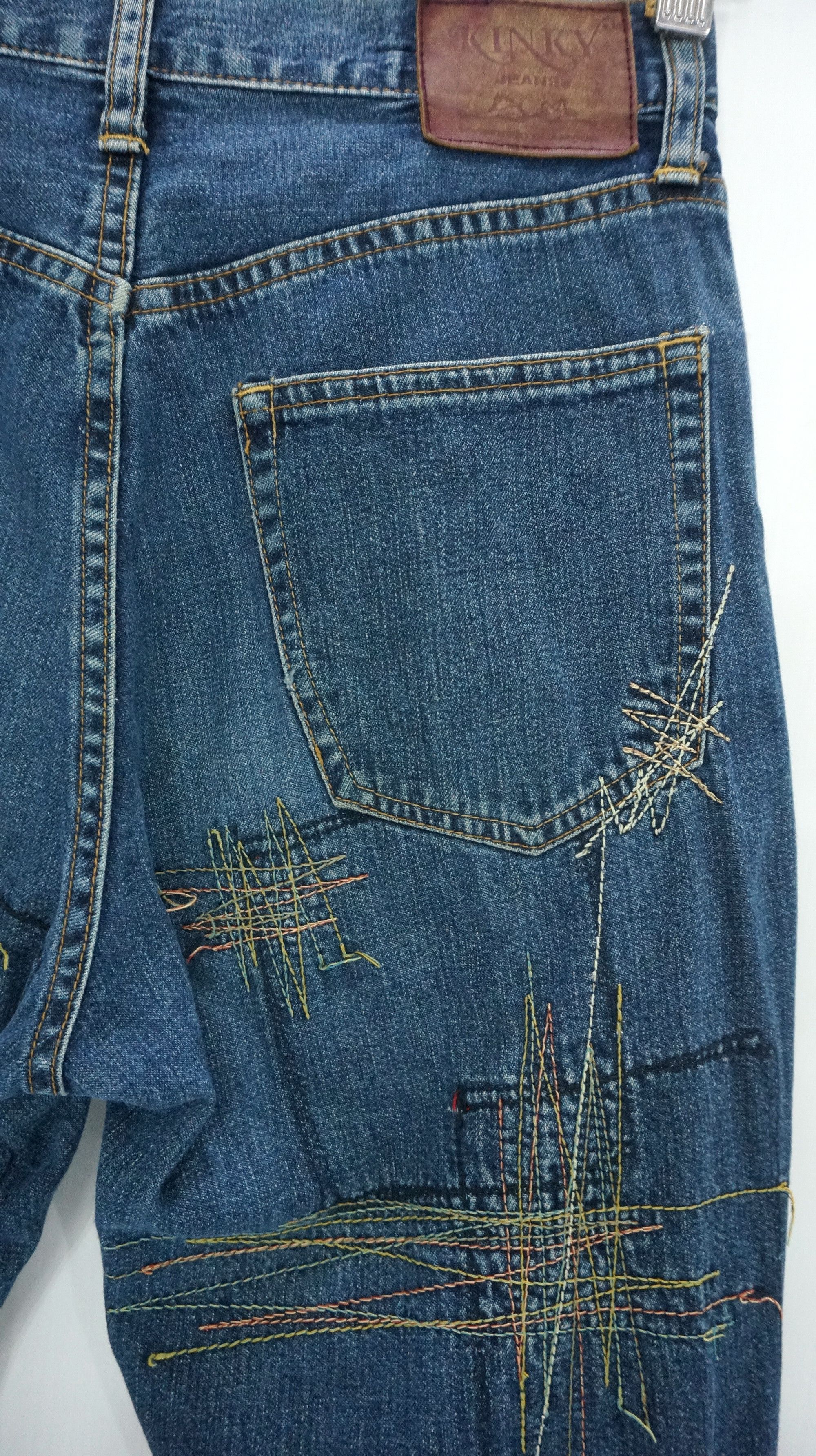 Hysteric Glamour Rare Vintage Hysteric Glamour Kinky Flare Boro Soft Jeans Size US 27 - 12 Thumbnail