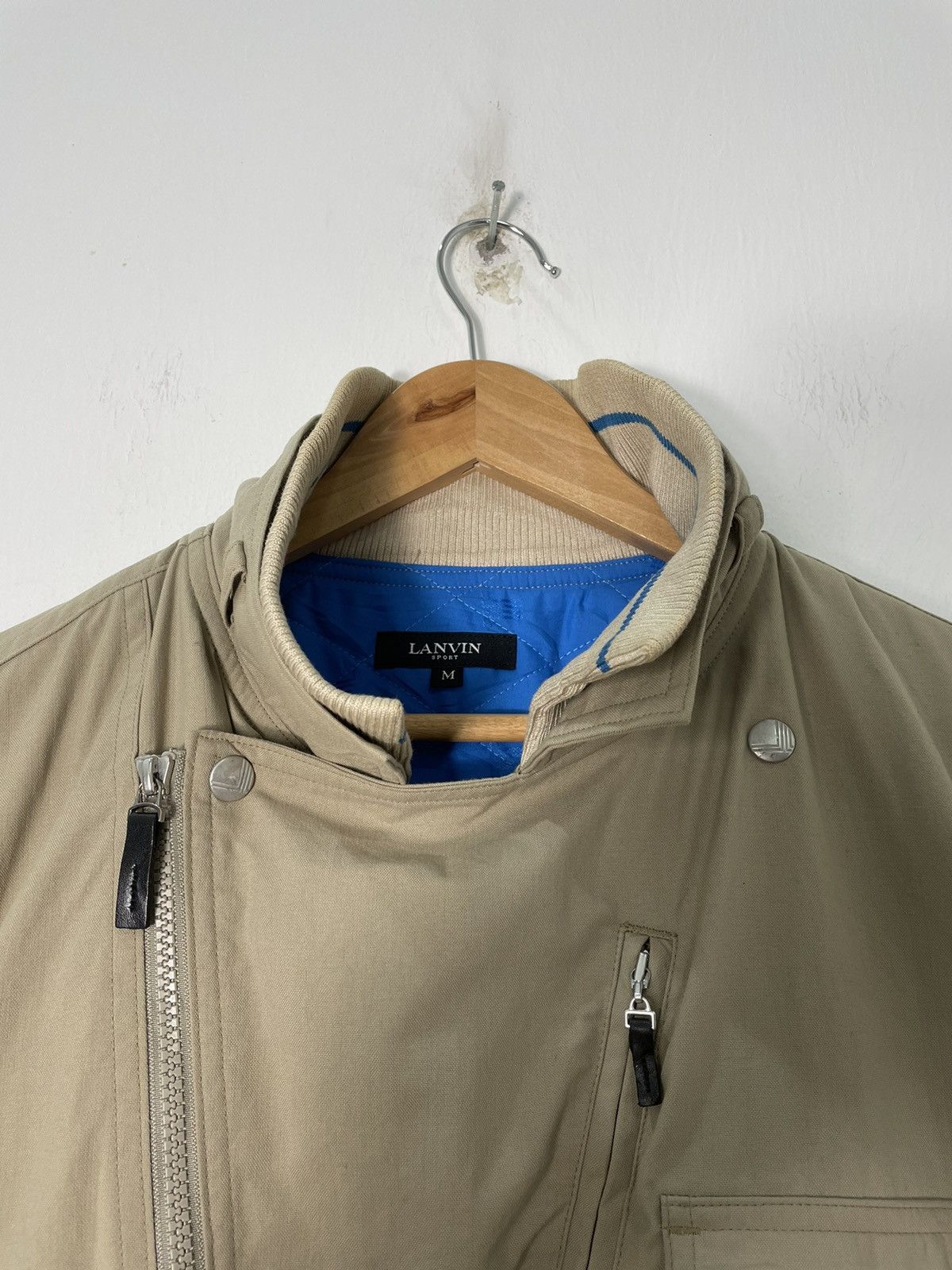 Lanvin Automne Hiver 2005 Lanvin Sport Asymmetrical Jacket With Bag Size US M / EU 48-50 / 2 - 5 Thumbnail