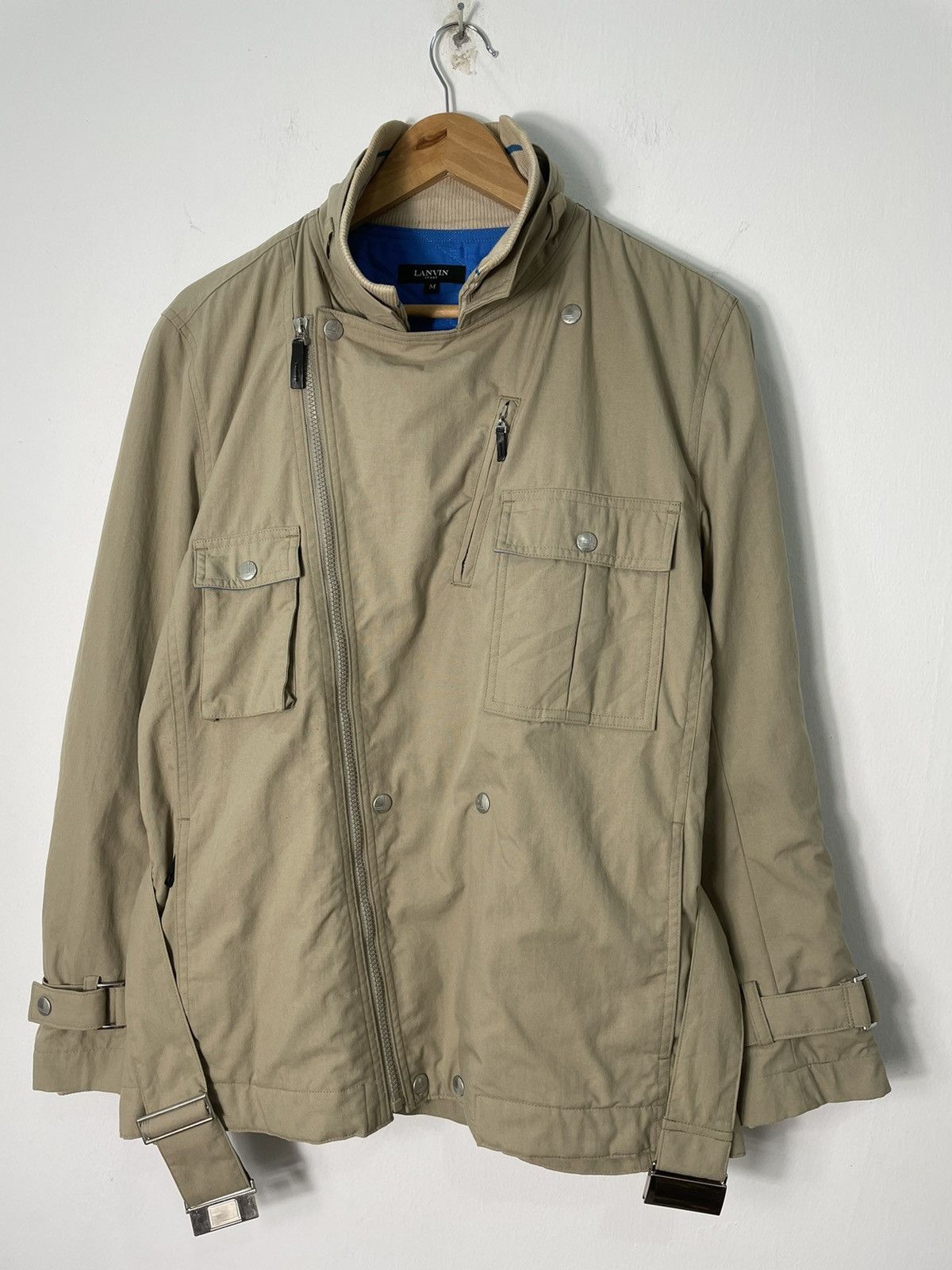 Lanvin Automne Hiver 2005 Lanvin Sport Asymmetrical Jacket With Bag Size US M / EU 48-50 / 2 - 4 Thumbnail