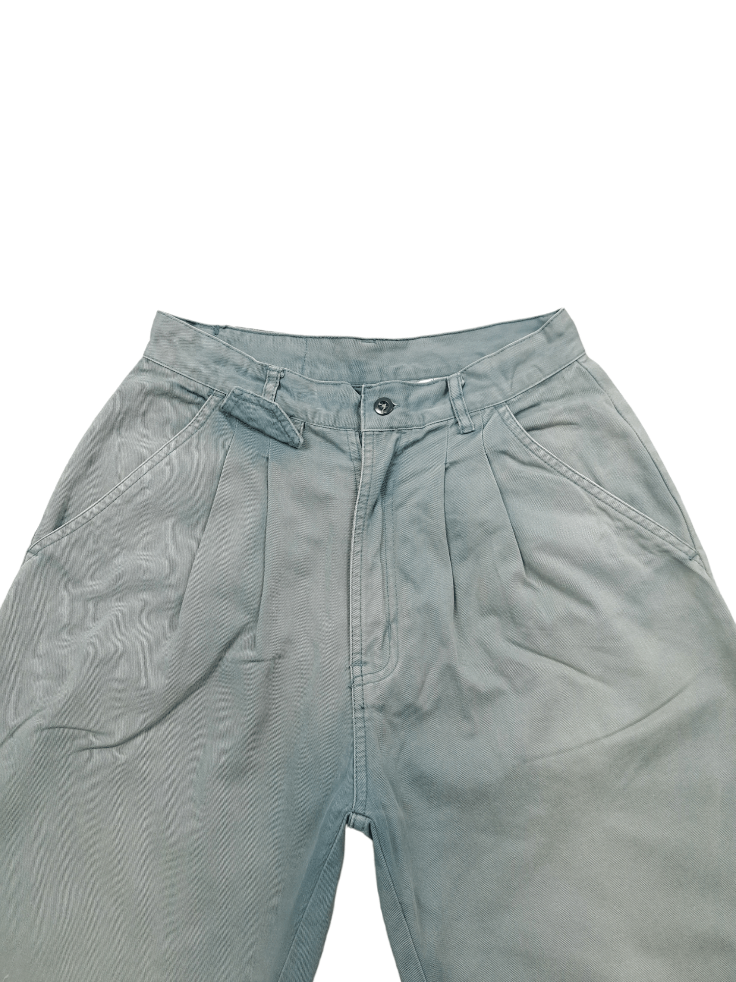 Vintage × Wrangler 💎 Size 31/30 70's Sun Faded Distressed Pants Blue Thrashed Size US 31 - 4 Thumbnail