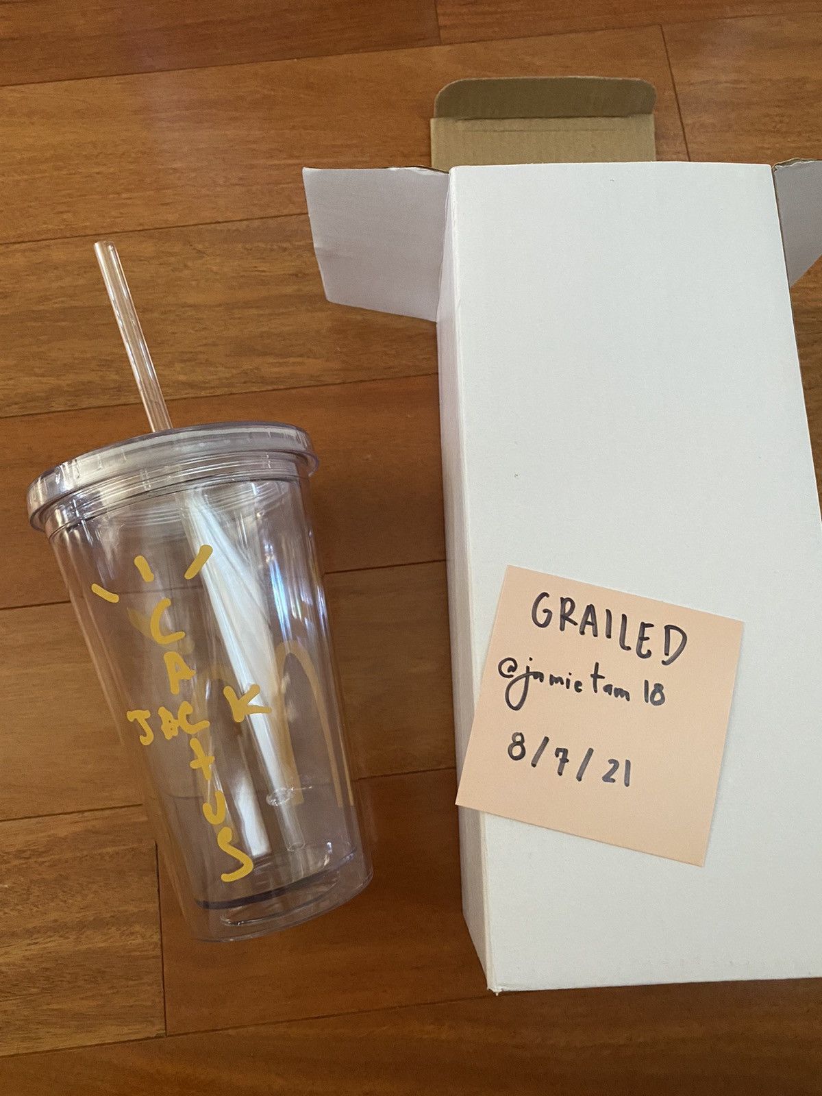 Travis Scott Travis Scott Cactus Jack Cj Arches Tumbler Cup Size ONE SIZE - 2 Thumbnail