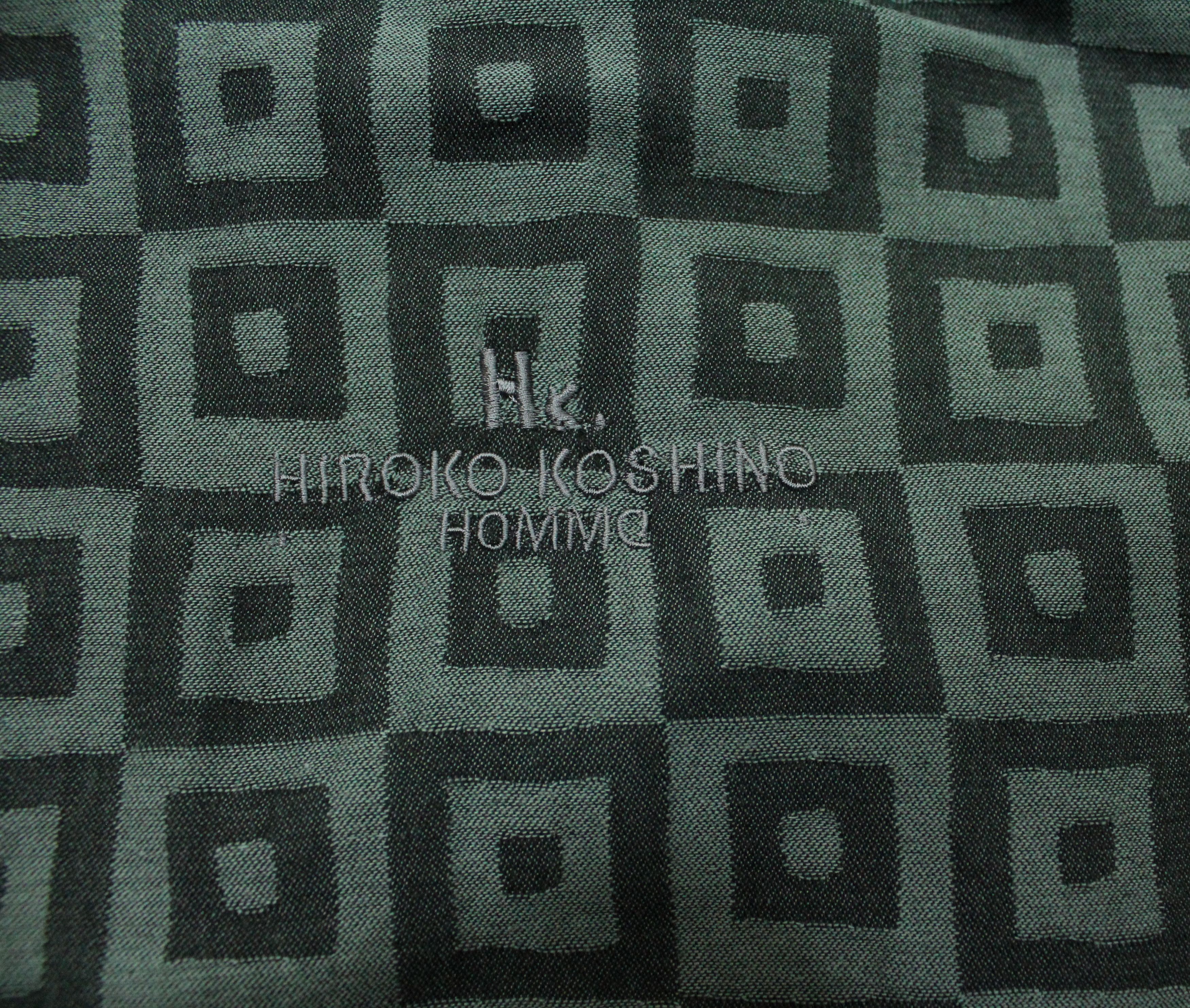 Hiroko Koshino Homme × Japanese Brand Kimono Jacket Jinbei Sanjuro Noragi Cardigan HIROKO KOSHINO Size US L / EU 52-54 / 3 - 9 Thumbnail