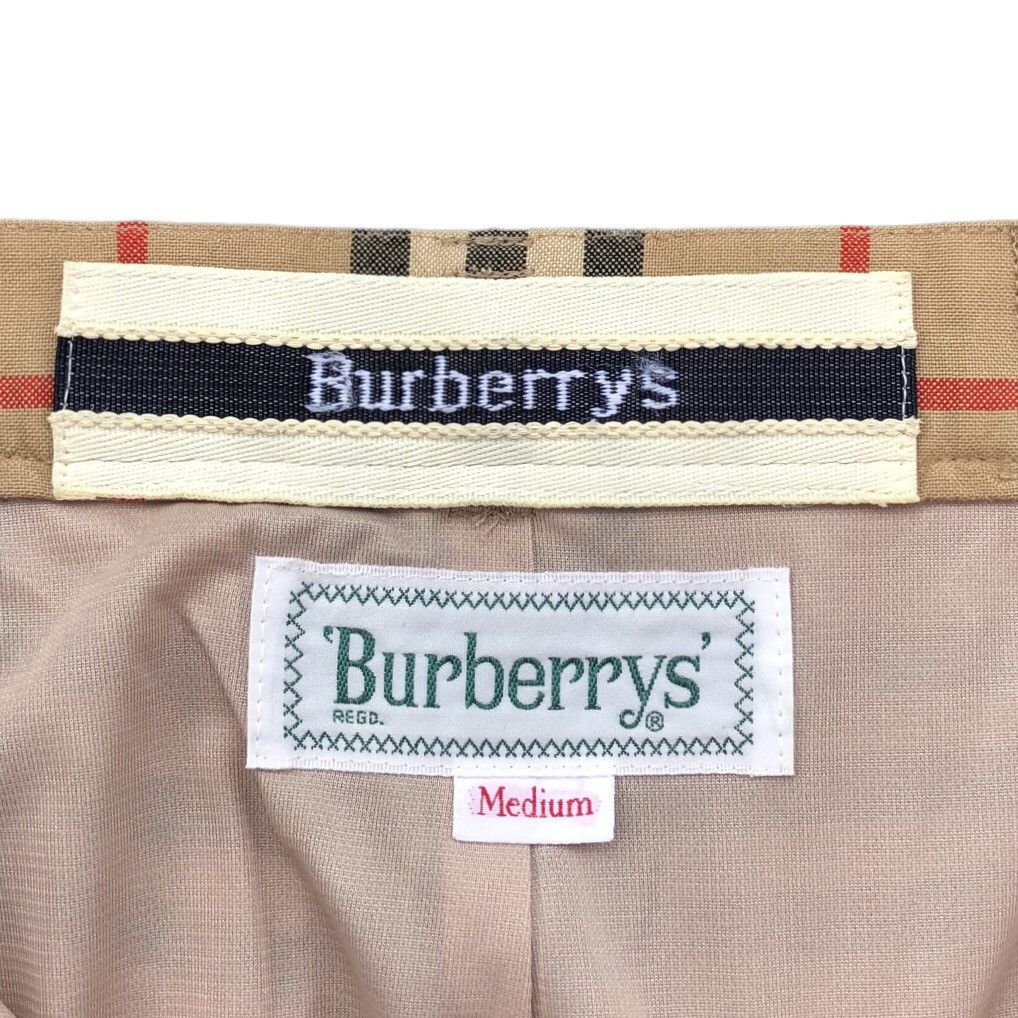 Burberry Vintage Burberrys Nova Check New Wool Women Short Pant Size 26" / US 2 / IT 38 - 10 Thumbnail