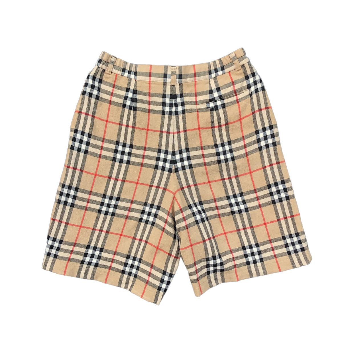 Burberry Vintage Burberrys Nova Check New Wool Women Short Pant Size 26" / US 2 / IT 38 - 6 Thumbnail