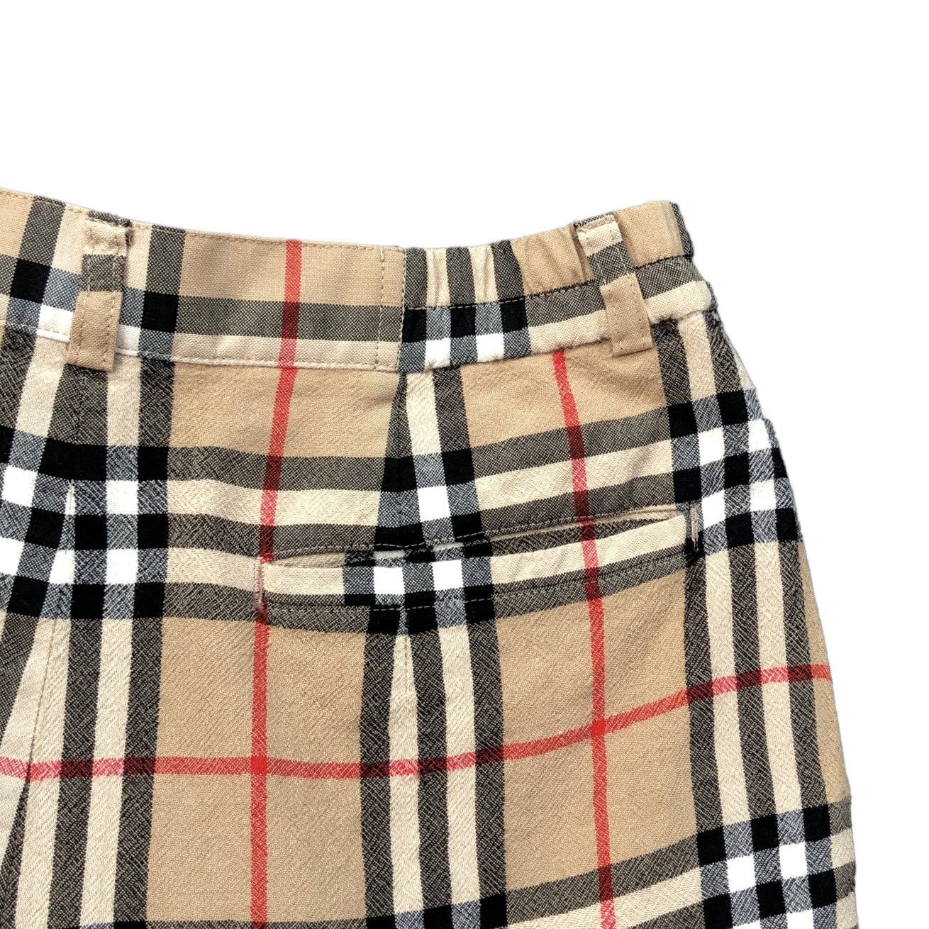 Burberry Vintage Burberrys Nova Check New Wool Women Short Pant Size 26" / US 2 / IT 38 - 7 Thumbnail