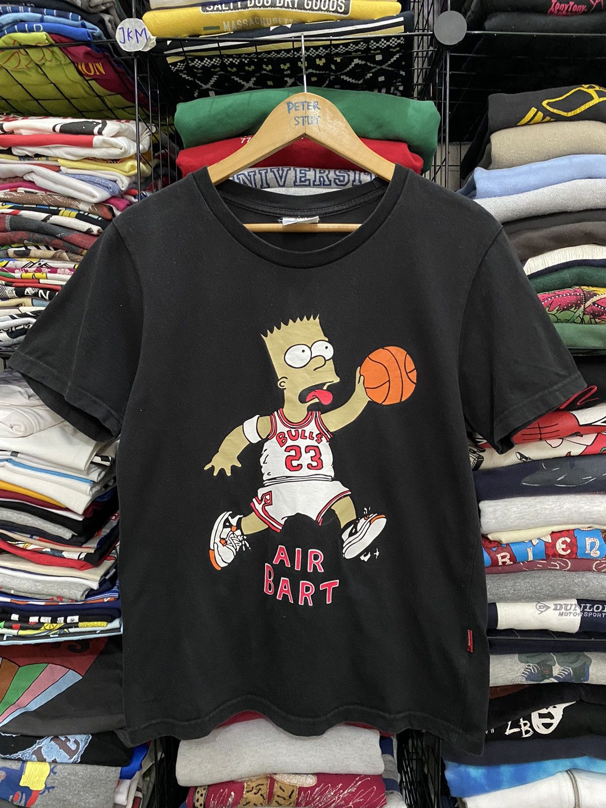 Cartoon Network × NBA × Vintage Vintage Air Bart Parody photo black tee Size US M / EU 48-50 / 2 - 1 Thumbnail