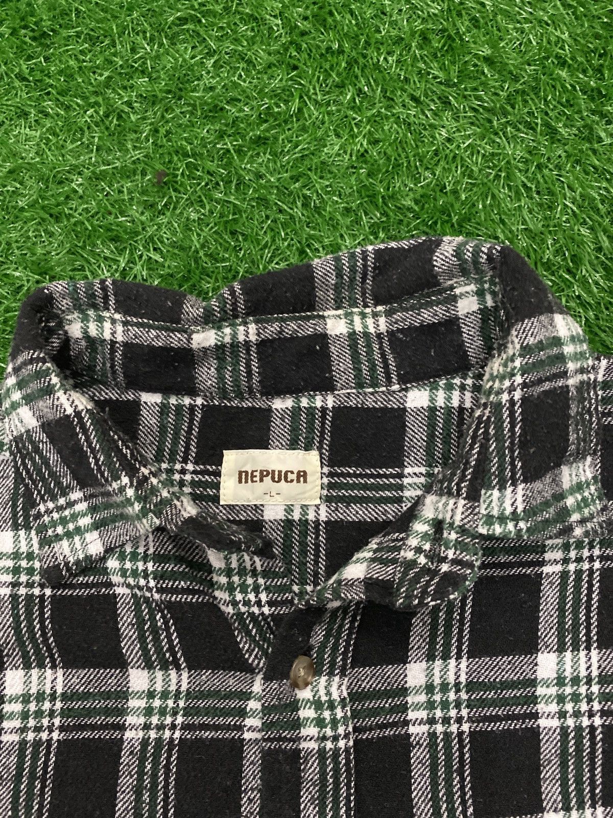 Flannel × Japanese Brand × Vintage VINTAGE NEPUCA FLANNEL SHIRT Size US L / EU 52-54 / 3 - 6 Thumbnail