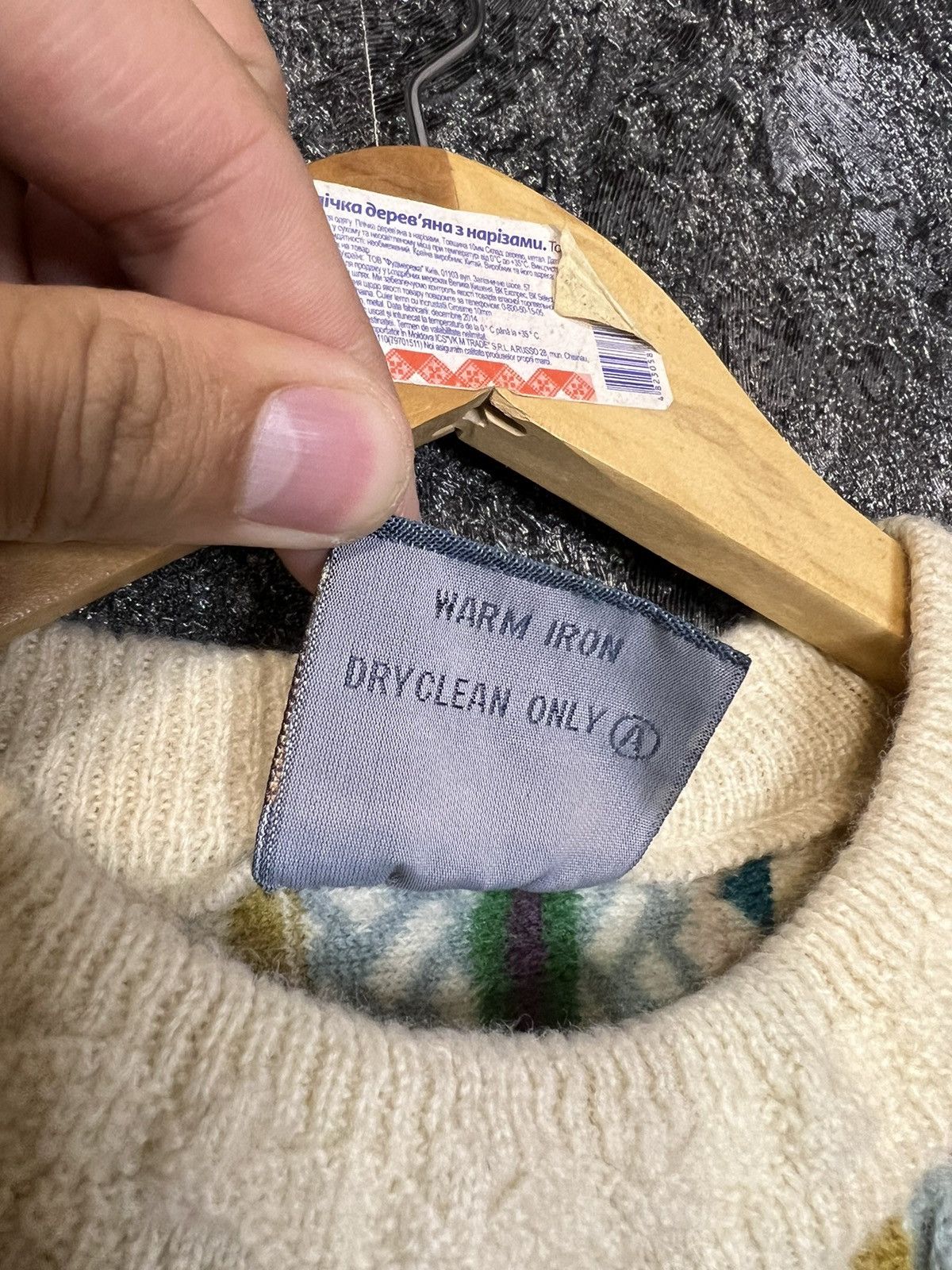 Coogi × Vintage Vintage Geccu Coogi Style Crewneck Knit Sweater Size XL / US 12-14 / IT 48-50 - 4 Thumbnail