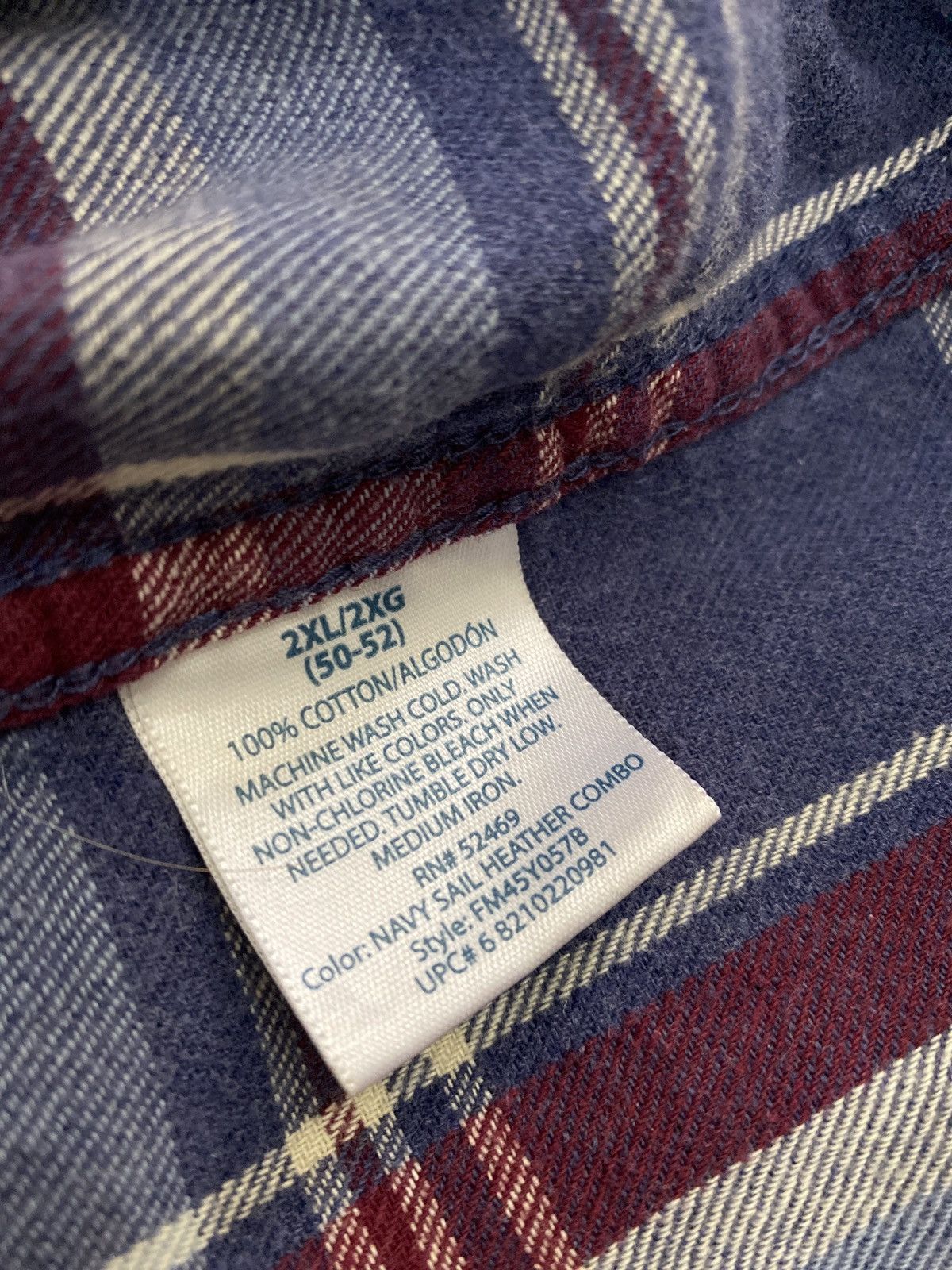 Faded Glory × Flannel Faded glory flannel shirt Size US XL / EU 56 / 4 - 5 Thumbnail