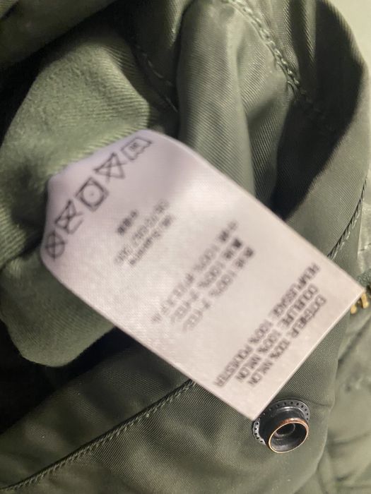 Supreme Used Supreme Globe MA-1 Jacket Olive Small | Grailed