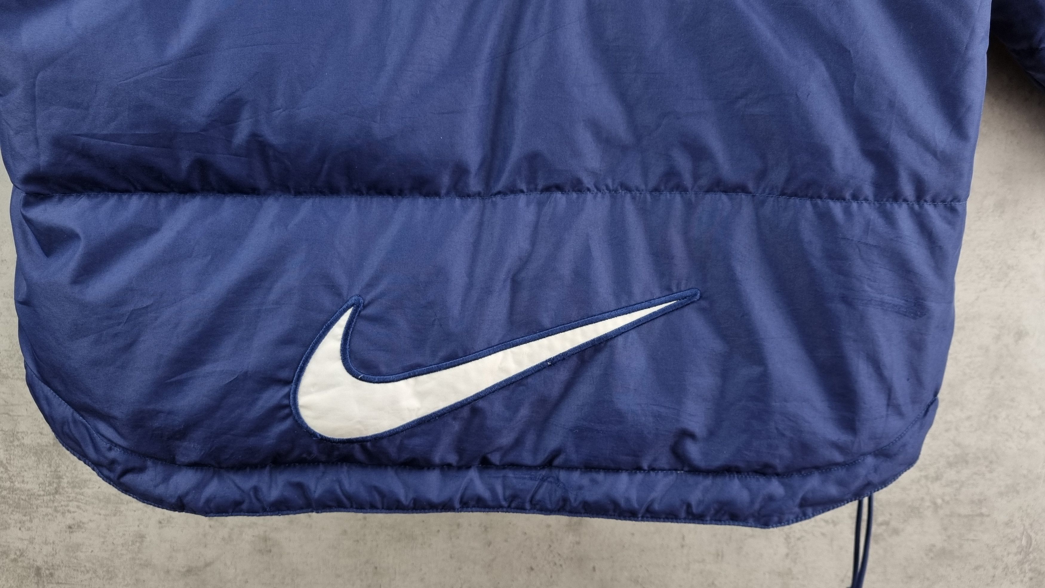 Nike × Vintage Rare size NIKE 90s Vintage Down Swoosh Jacket Puffer Size US S / EU 44-46 / 1 - 5 Thumbnail