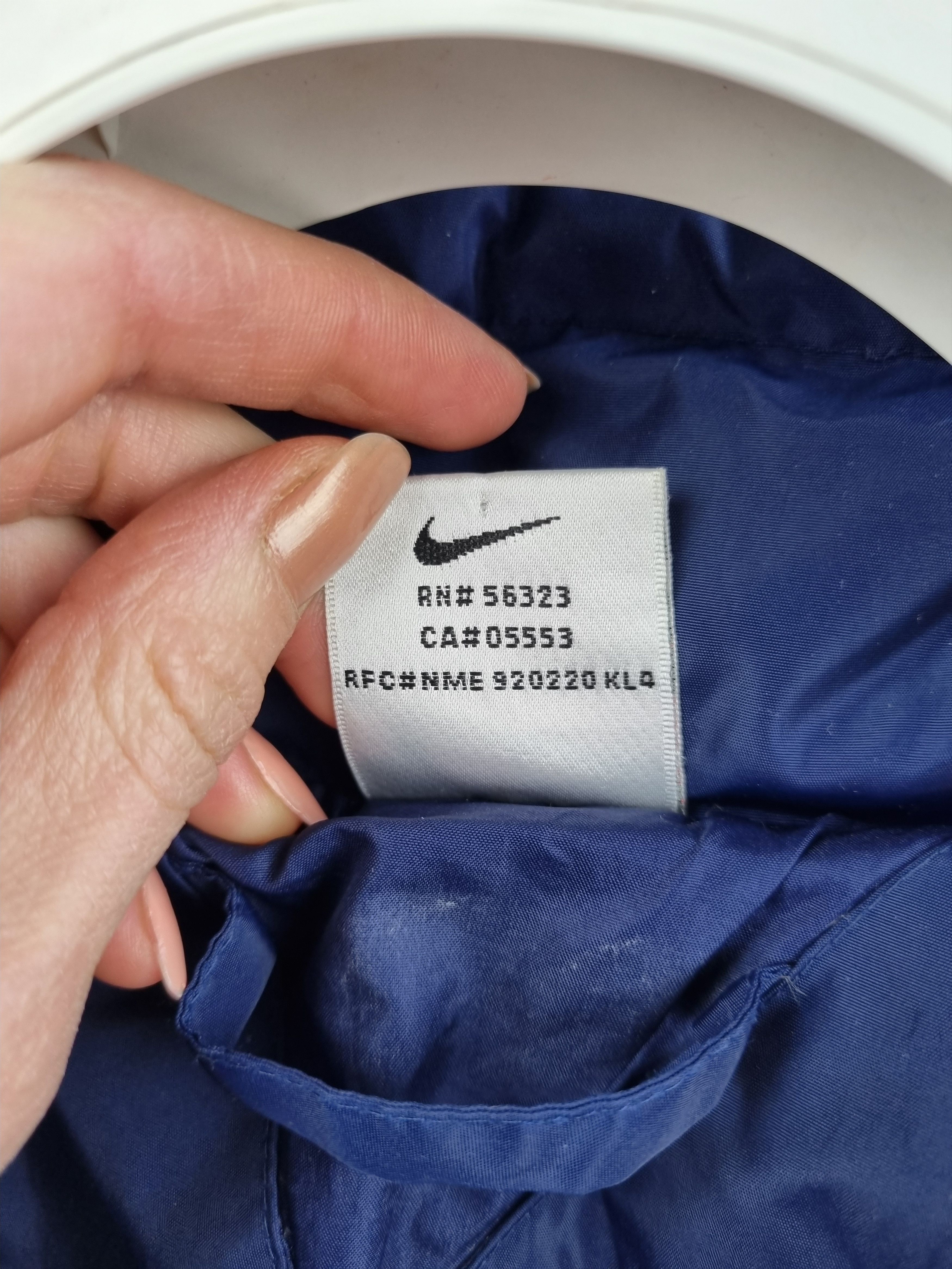 Nike × Vintage Rare size NIKE 90s Vintage Down Swoosh Jacket Puffer Size US S / EU 44-46 / 1 - 7 Thumbnail