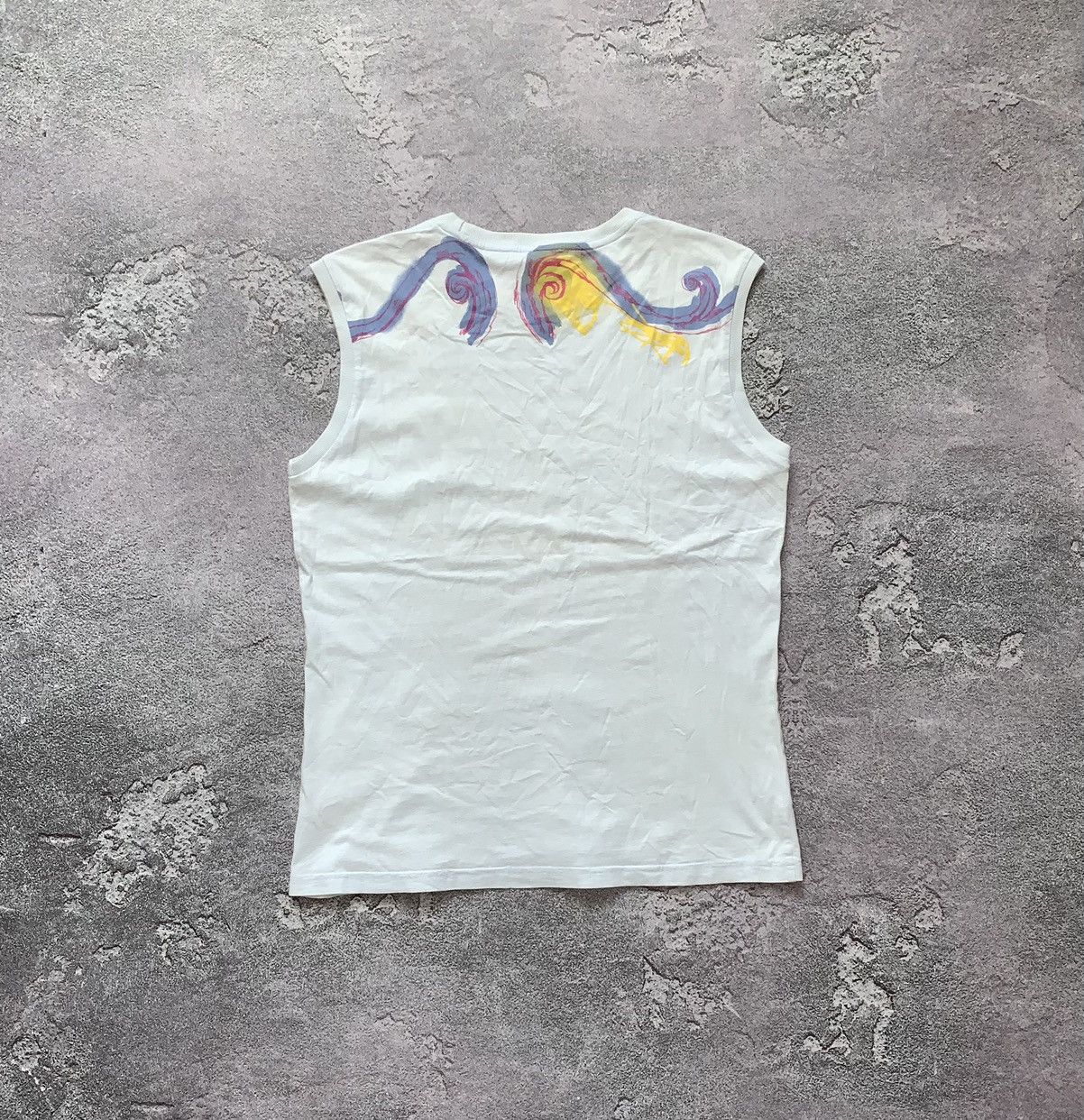 Diesel × Vintage Diesel L wm tank top tee T-shirt sleeveless polo strays logo Size L / US 10 / IT 46 - 8 Thumbnail