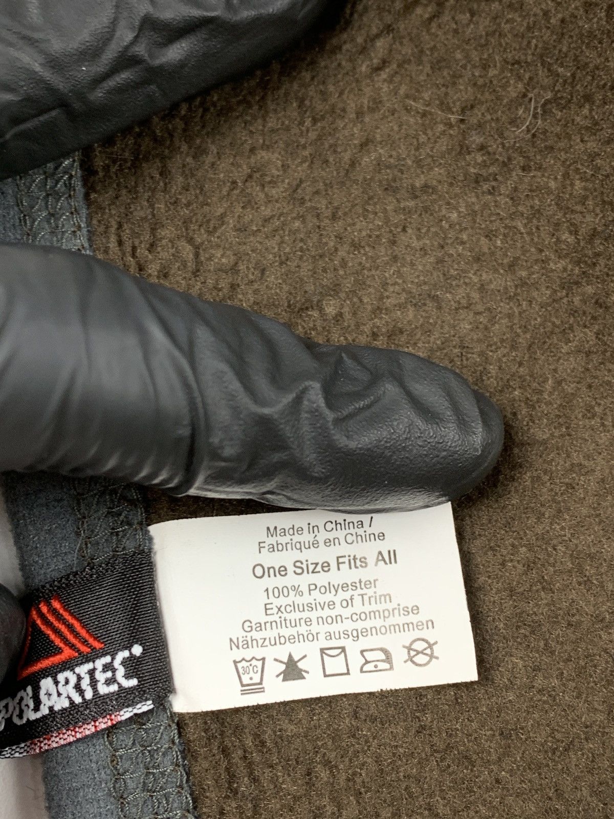 Arc'teryx Vintage Arcteryx Polartec Zip Pocket Fleece Brown Scarf Size ONE SIZE - 9 Thumbnail