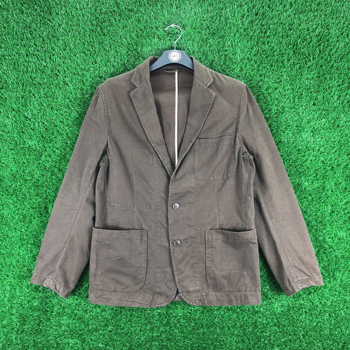 Uniqlo Uniqlo Brown Coat Blazer Rugged Size US S / EU 44-46 / 1 - 1 Thumbnail