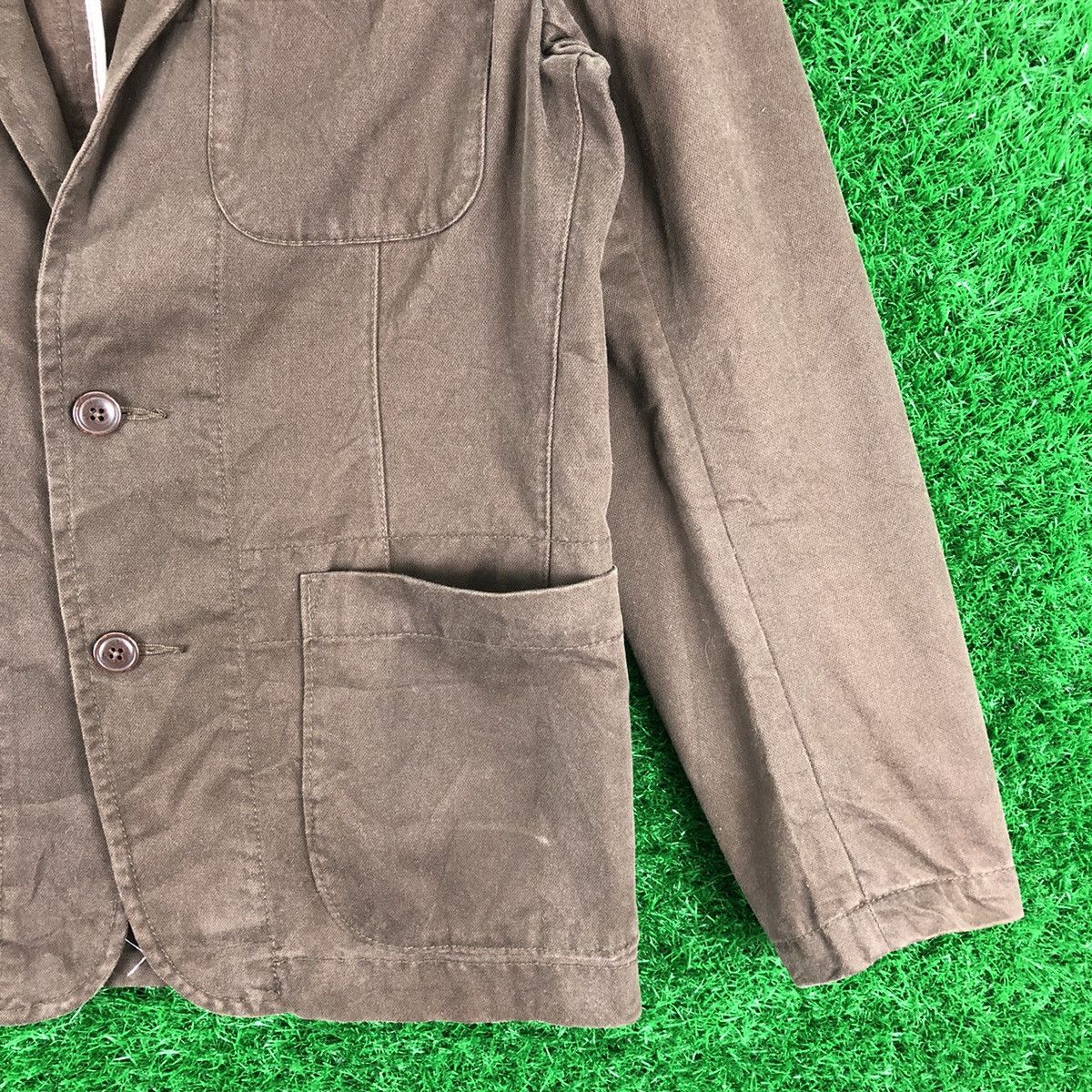 Uniqlo Uniqlo Brown Coat Blazer Rugged Size US S / EU 44-46 / 1 - 3 Thumbnail