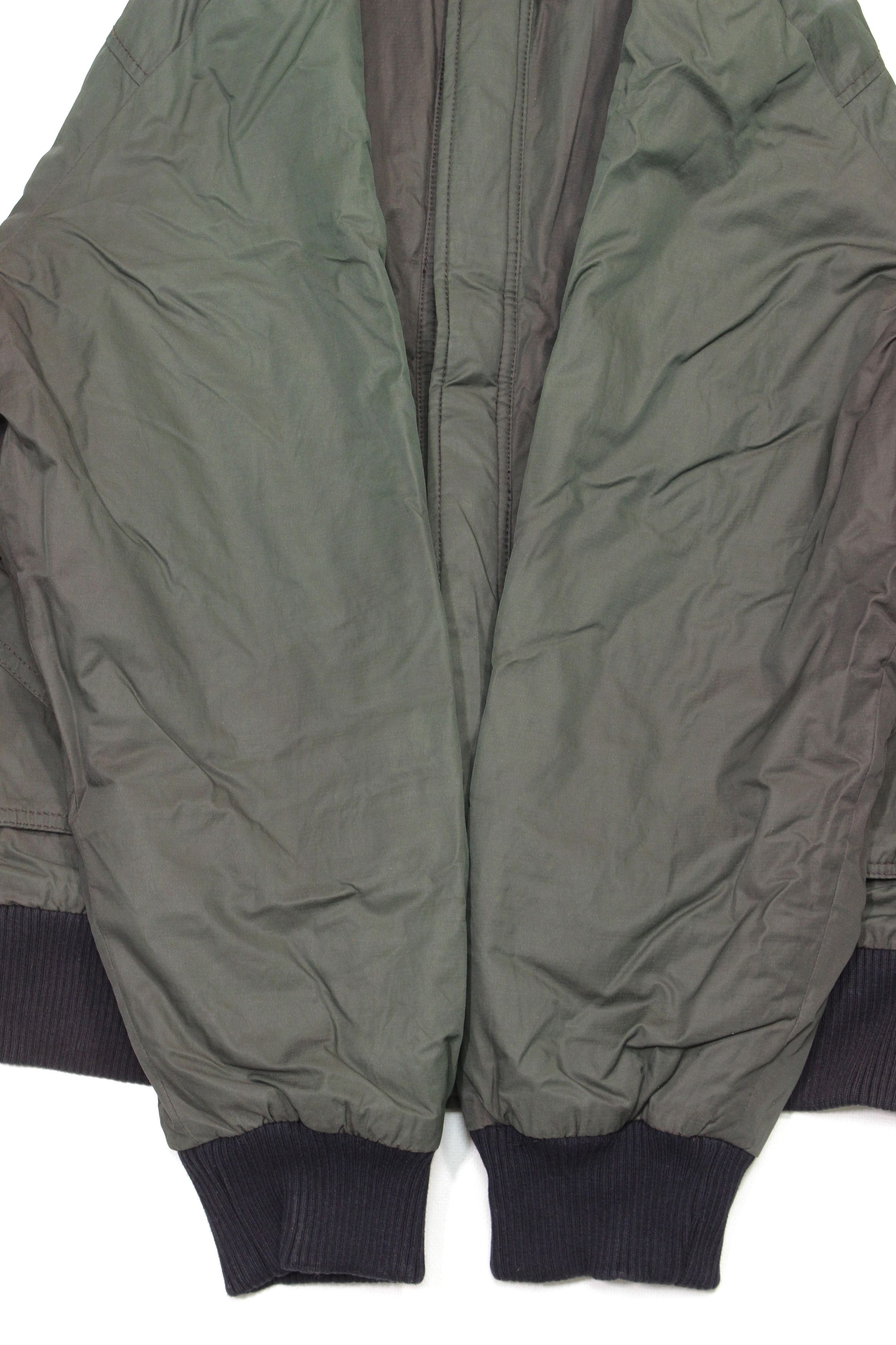 Yves Saint Laurent 90S YSL Logo Gradient Cotton Nylon Warm Jacket Vintage Size US L / EU 52-54 / 3 - 6 Thumbnail