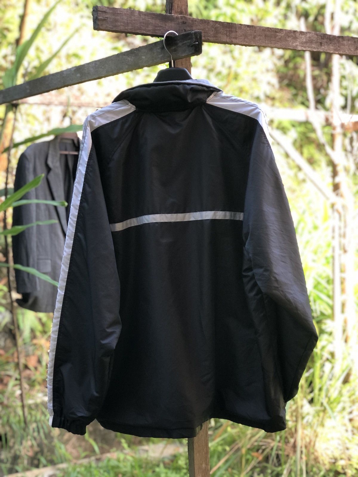 Michiko Koshino London Vintage 90's Michiko Londan Jeans Windbreaker Size US XXL / EU 58 / 5 - 4 Thumbnail