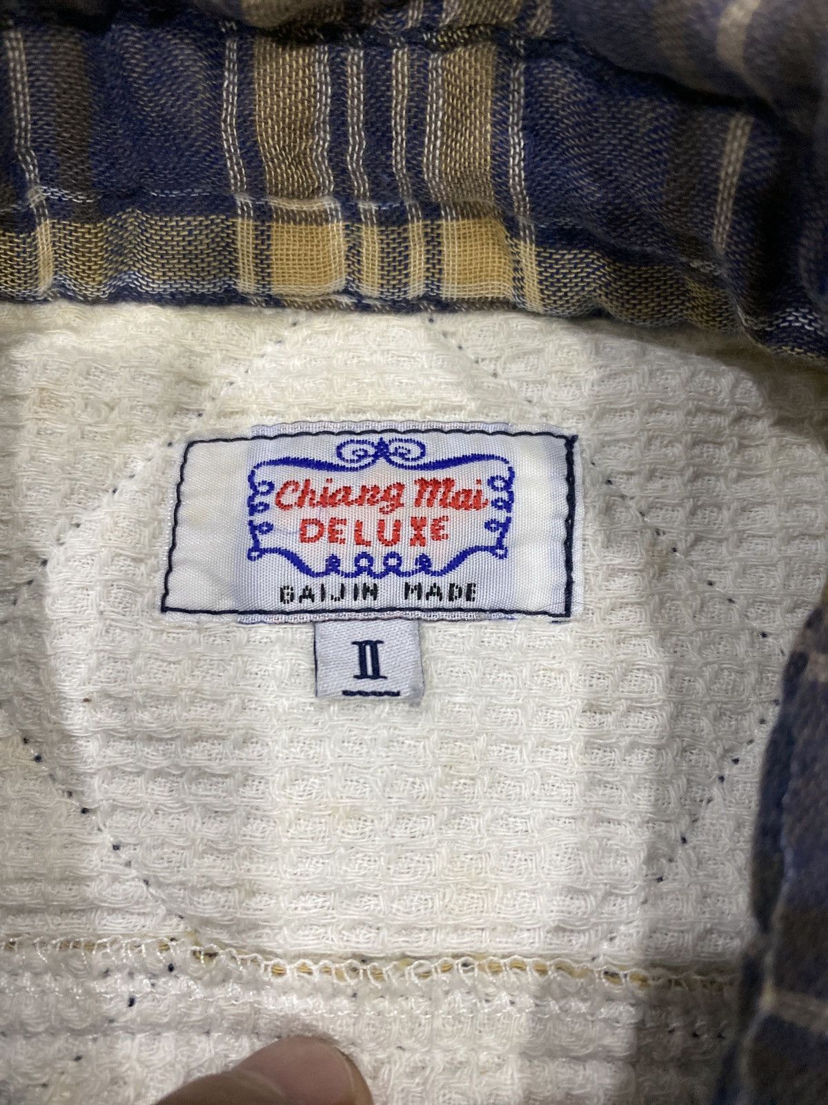 Flannel × Japanese Brand × Vintage Vintage Chiang Mai Deluxe Flannel Jacket Size US S / EU 44-46 / 1 - 6 Thumbnail