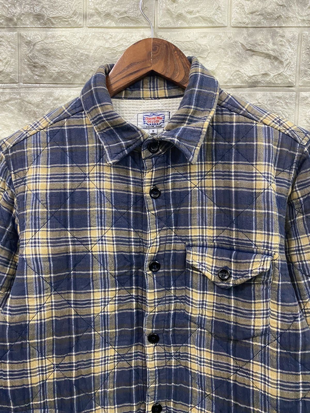 Flannel × Japanese Brand × Vintage Vintage Chiang Mai Deluxe Flannel Jacket Size US S / EU 44-46 / 1 - 2 Thumbnail