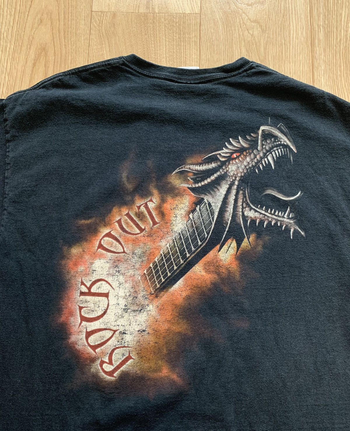 Band Tees Vintage 90s 666 Skulls Rock Out Vamp Dead Face Horror Tee Size US L / EU 52-54 / 3 - 11 Thumbnail