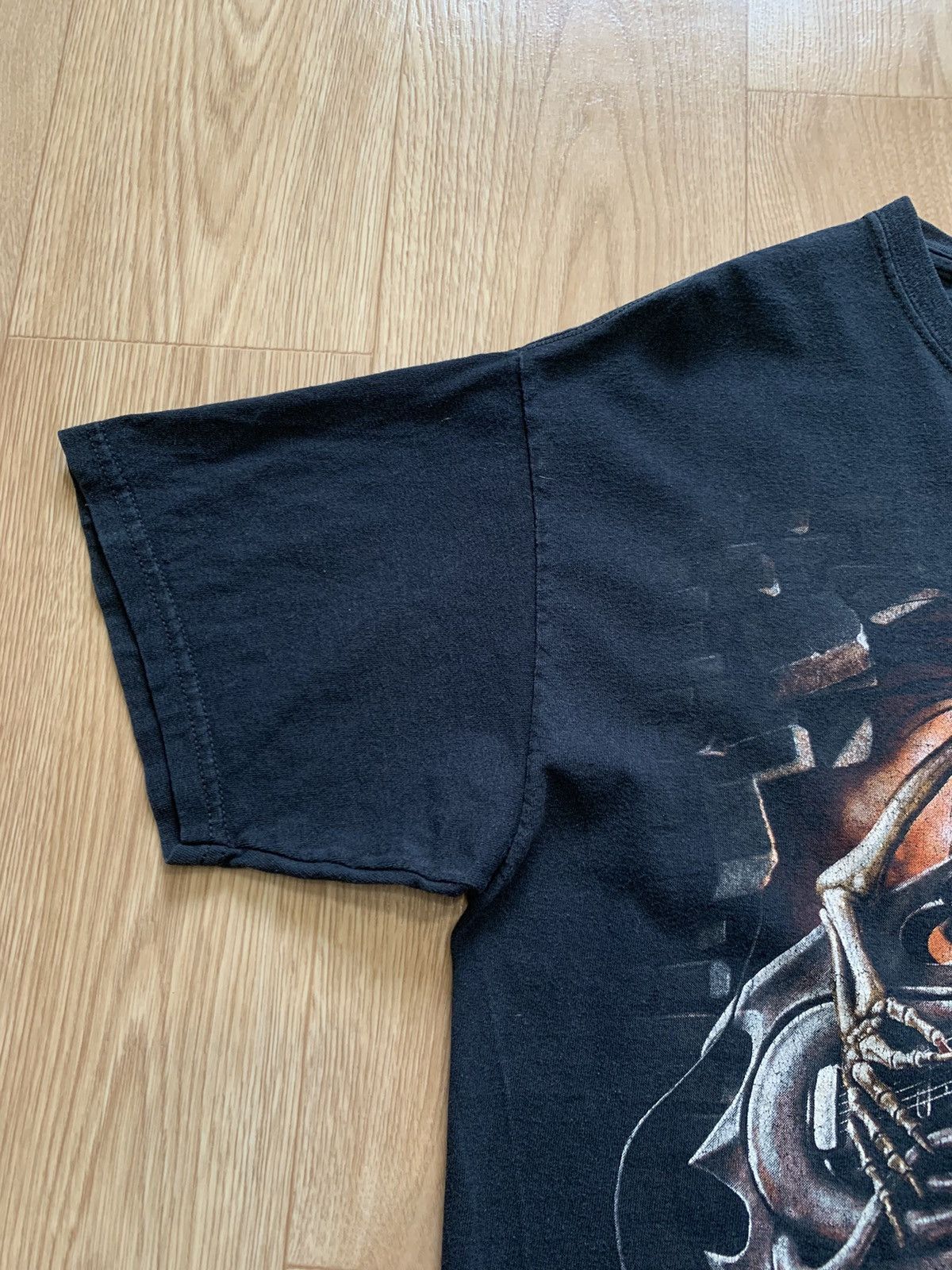 Band Tees Vintage 90s 666 Skulls Rock Out Vamp Dead Face Horror Tee Size US L / EU 52-54 / 3 - 6 Thumbnail
