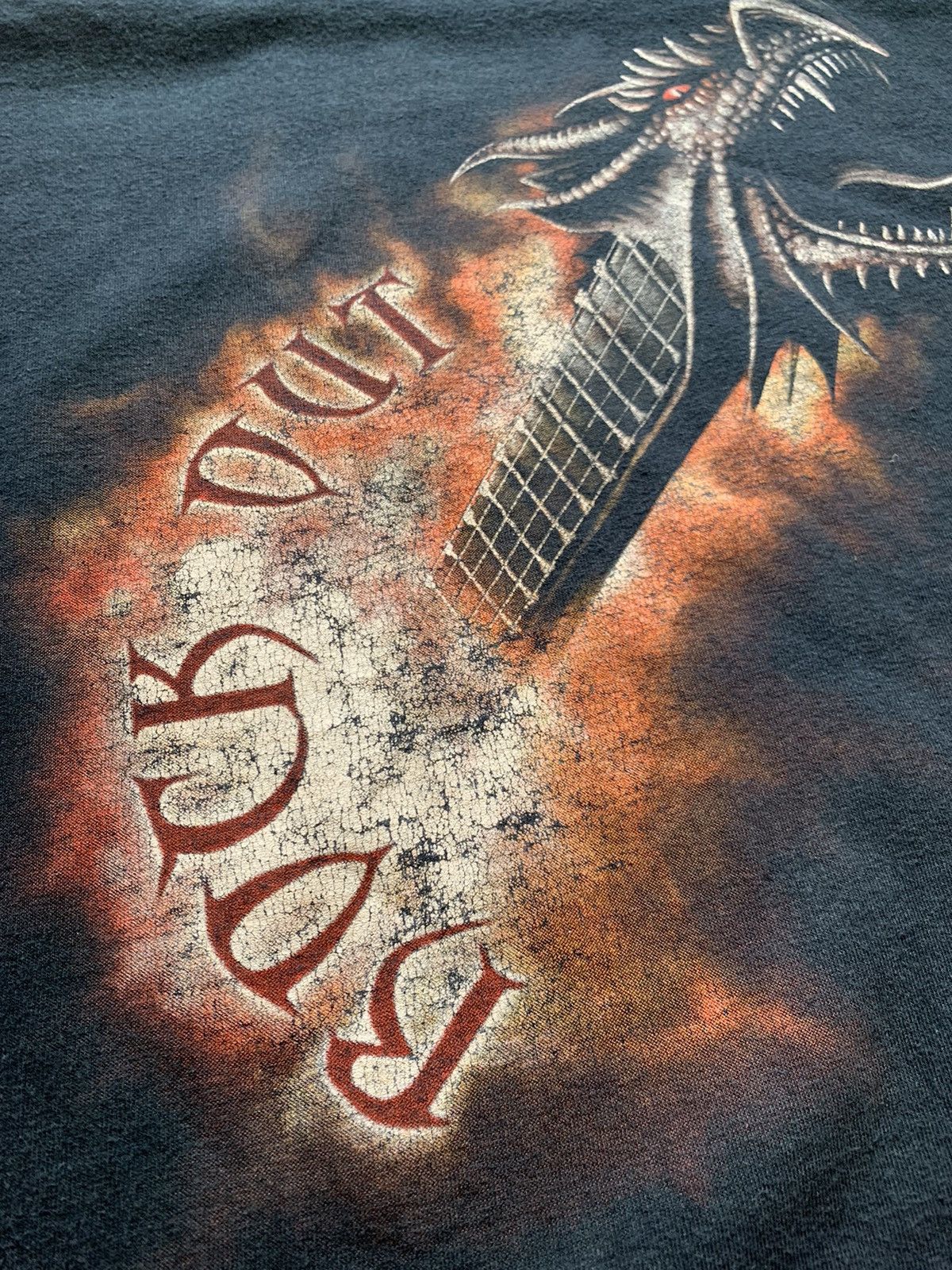 Band Tees Vintage 90s 666 Skulls Rock Out Vamp Dead Face Horror Tee Size US L / EU 52-54 / 3 - 12 Thumbnail