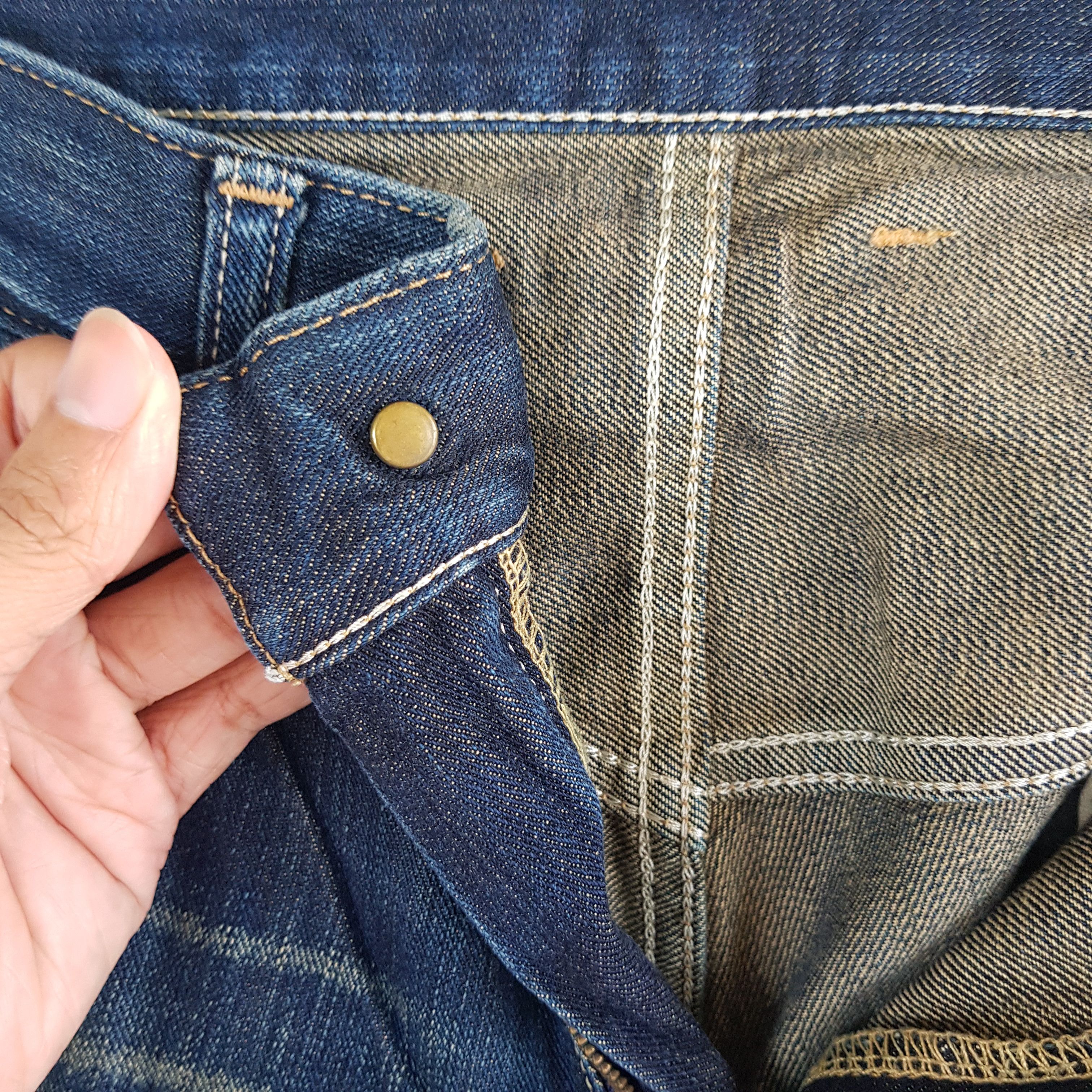 Lee Vintage Y2K Lee Jeans Lee Rider Denim Pants Size US 32 / EU 48 - 8 Thumbnail
