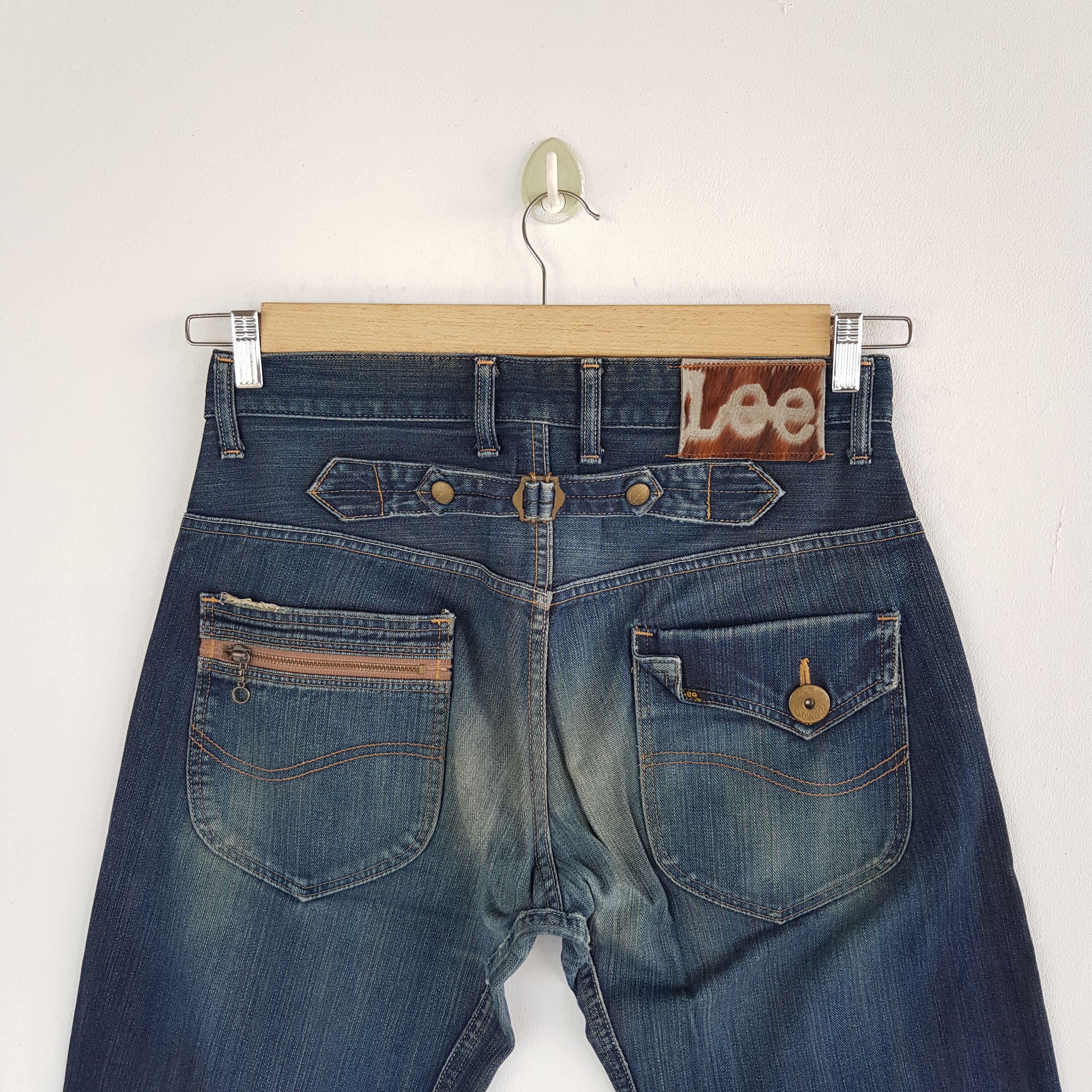 Lee Vintage Y2K Lee Jeans Lee Rider Denim Pants Size US 32 / EU 48 - 6 Thumbnail