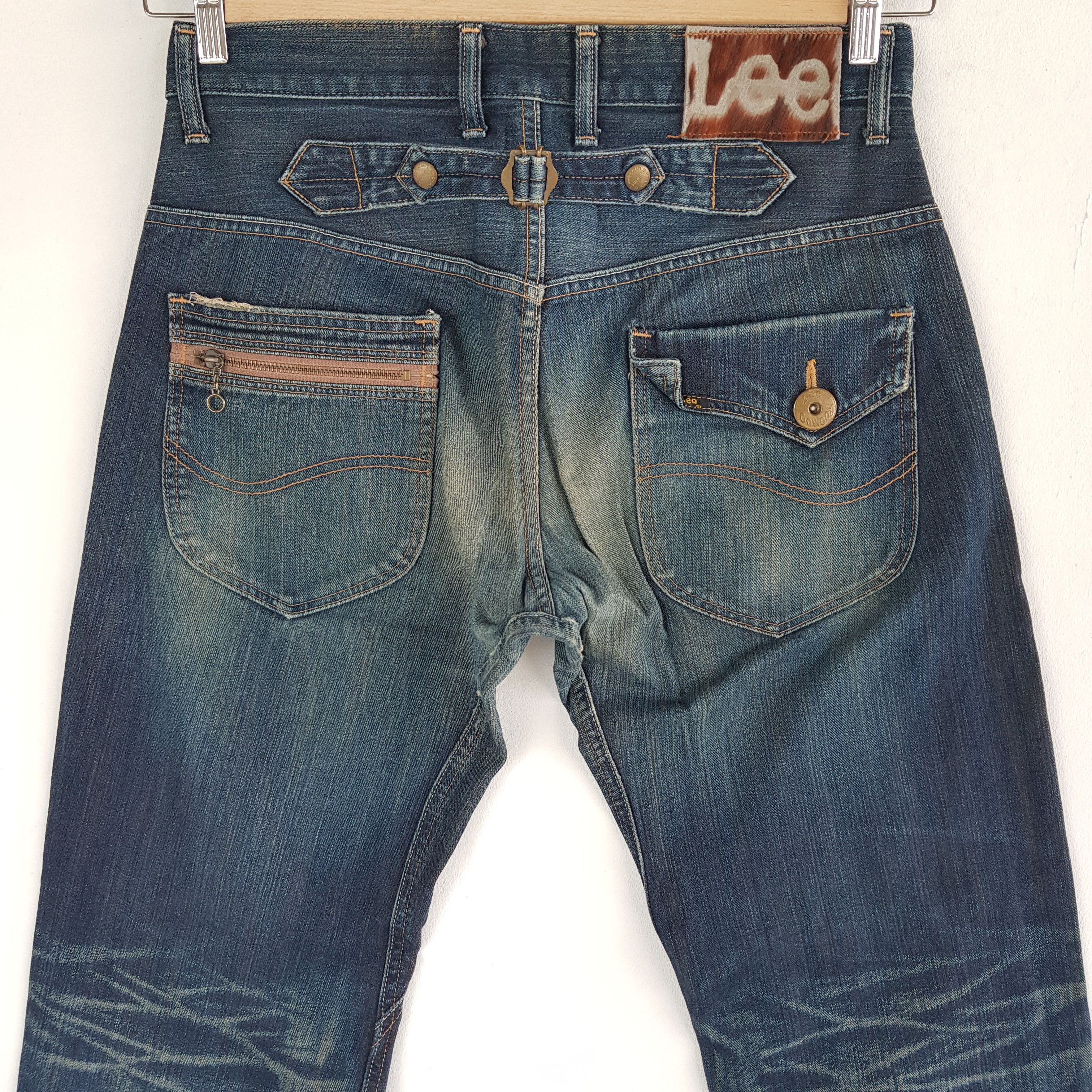 Lee Vintage Y2K Lee Jeans Lee Rider Denim Pants Size US 32 / EU 48 - 4 Thumbnail