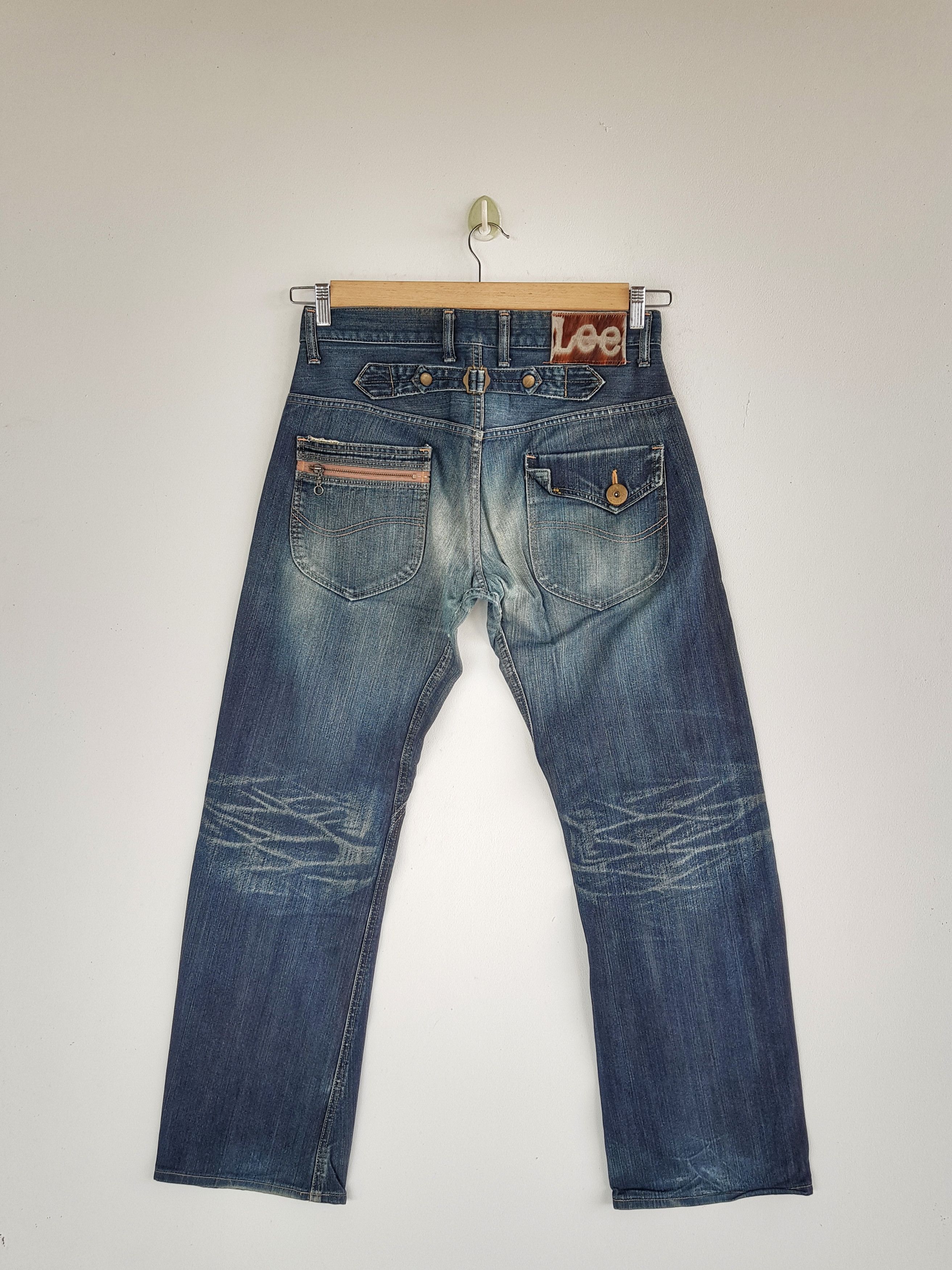 Lee Vintage Y2K Lee Jeans Lee Rider Denim Pants Size US 32 / EU 48 - 2 Thumbnail