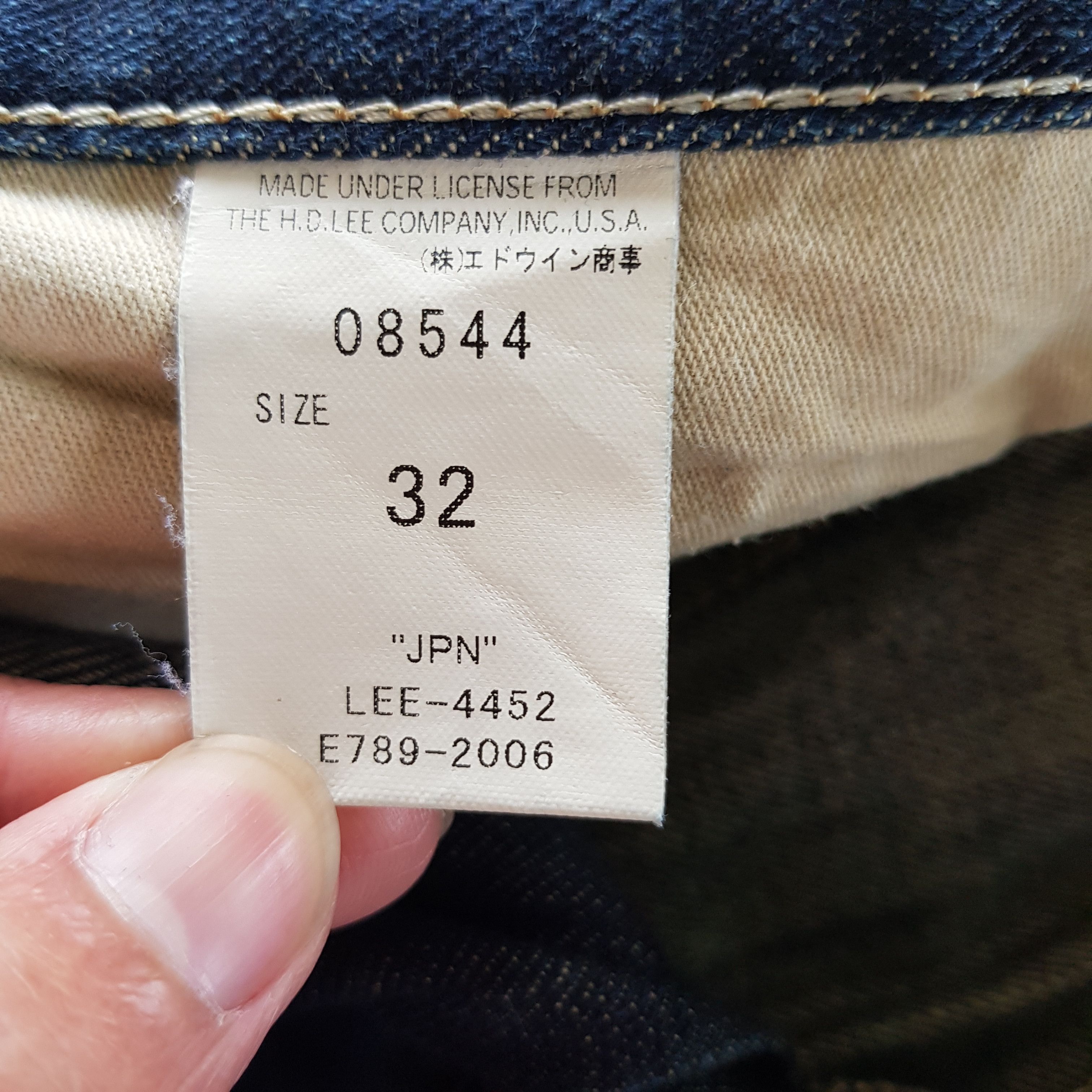 Lee Vintage Y2K Lee Jeans Lee Rider Denim Pants Size US 32 / EU 48 - 10 Thumbnail