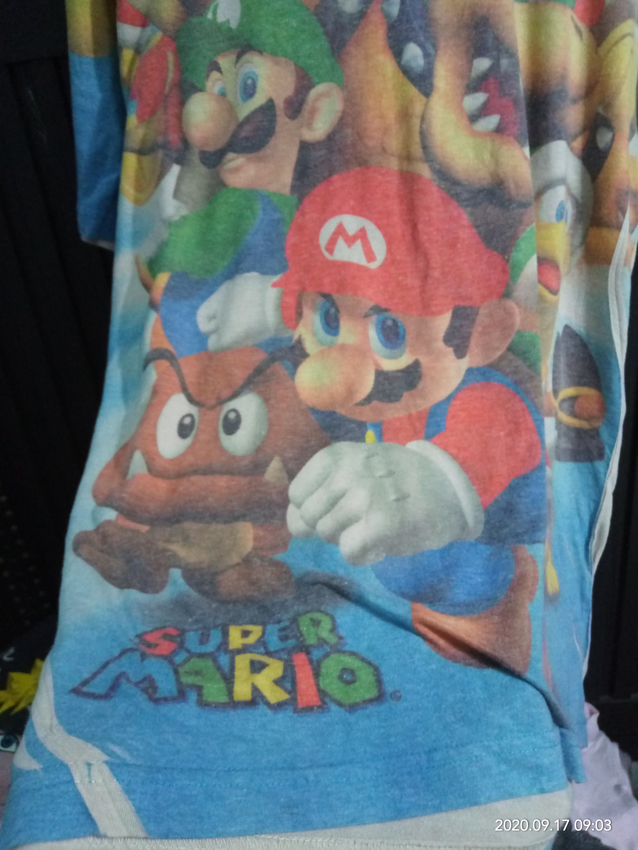 Cartoon Network Super Mario Bros Cartoon Movie games fashion ovp Size US L / EU 52-54 / 3 - 3 Thumbnail