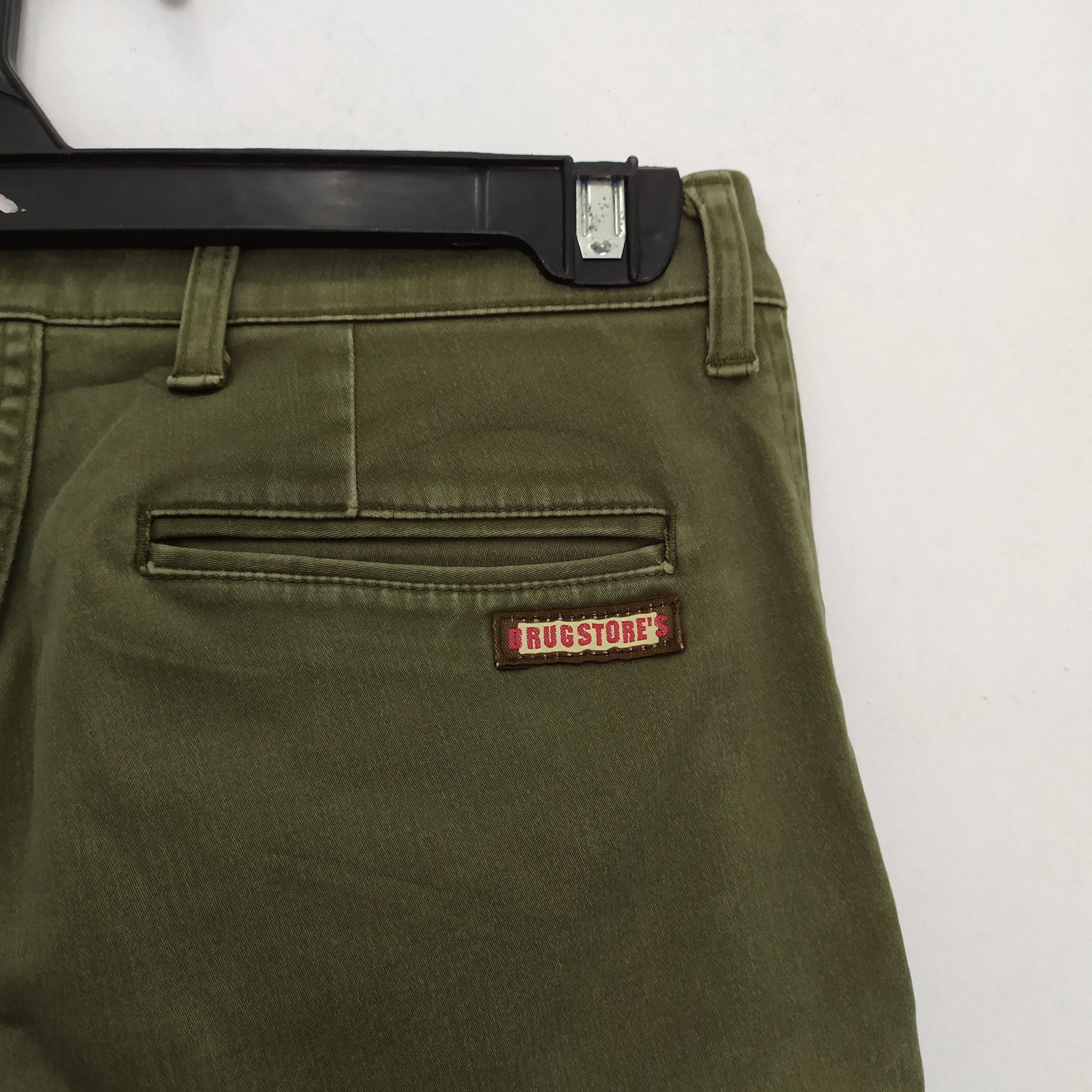 Japanese Brand DRUG STORE'S FLARED CARGO PANTS Size US 26 / EU 42 - 6 Thumbnail