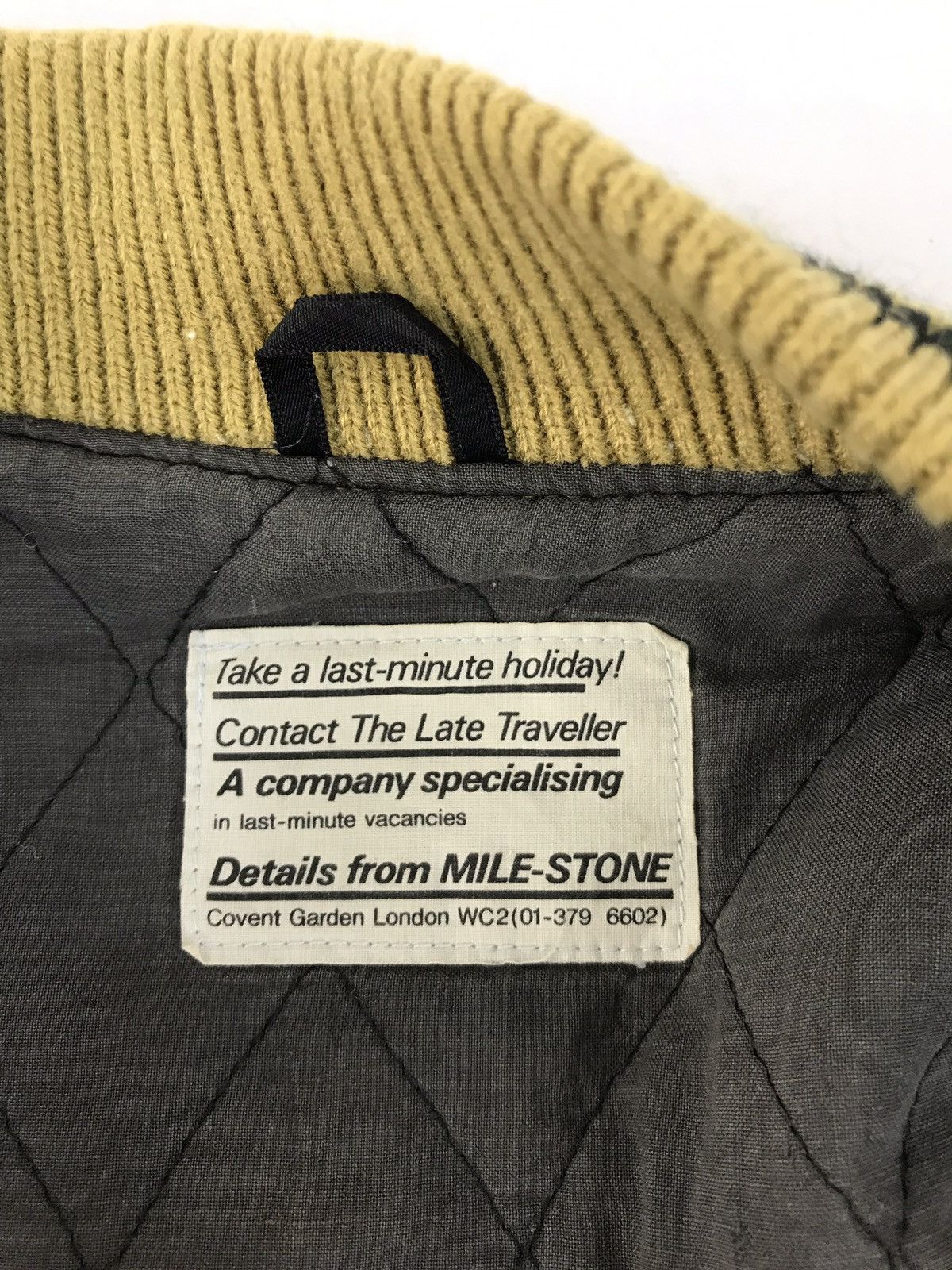 Japanese Brand Vintage Varsity Mile-Stone Jacket Snap Button Style Size US XL / EU 56 / 4 - 11 Thumbnail