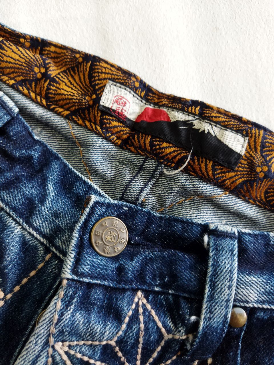 Japanese Brand Gemstone Japan Embroidery Jeans Size US 30 / EU 46 - 8 Thumbnail