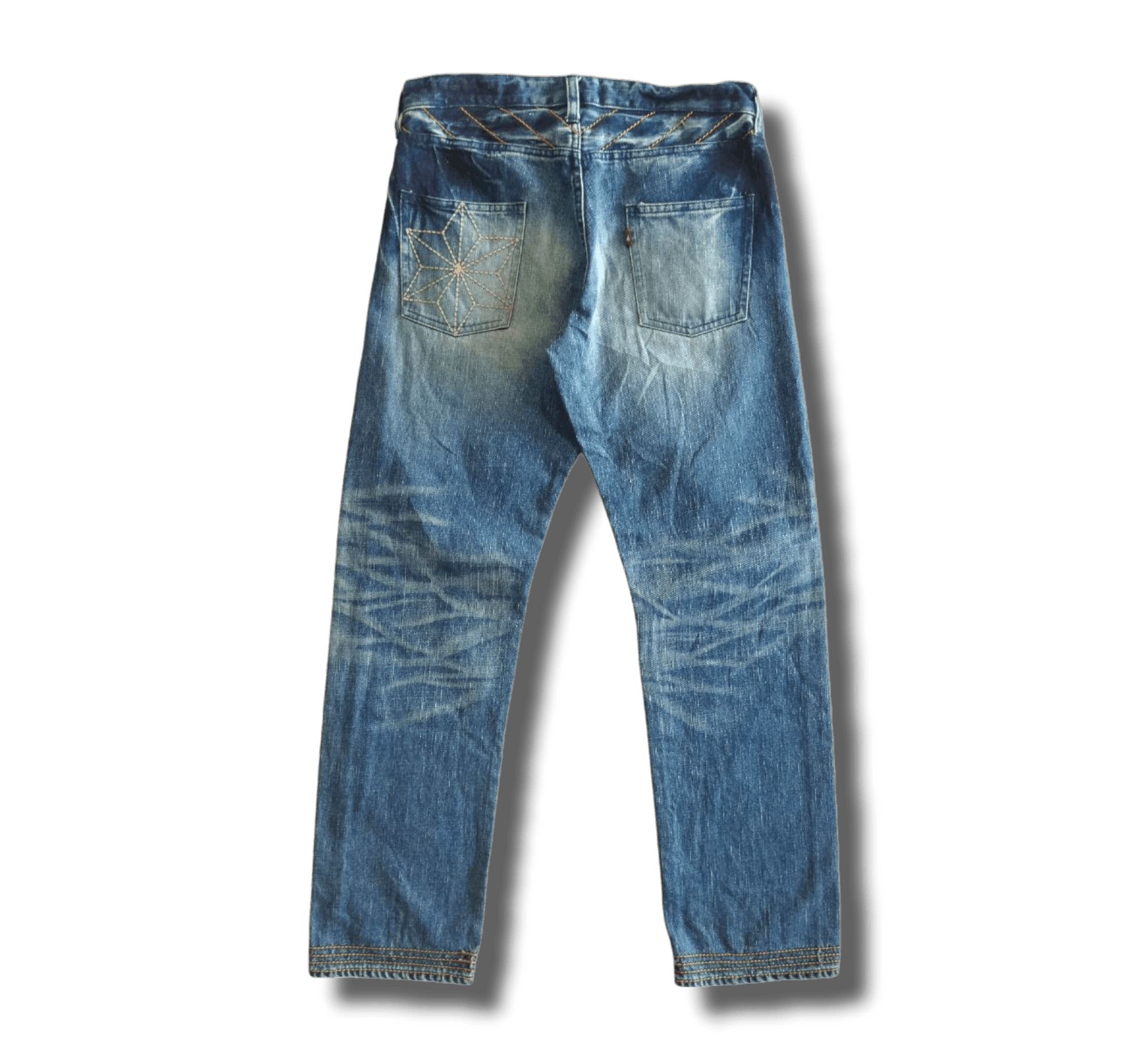 Japanese Brand Gemstone Japan Embroidery Jeans Size US 30 / EU 46 - 4 Thumbnail