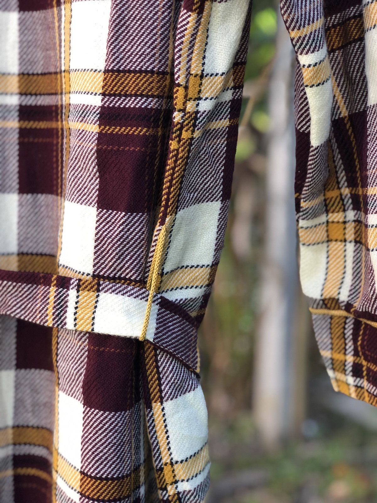 Japanese Brand Vintage 90's Bathrope/Nightwear Tartan Checkered Size US L / EU 52-54 / 3 - 9 Thumbnail