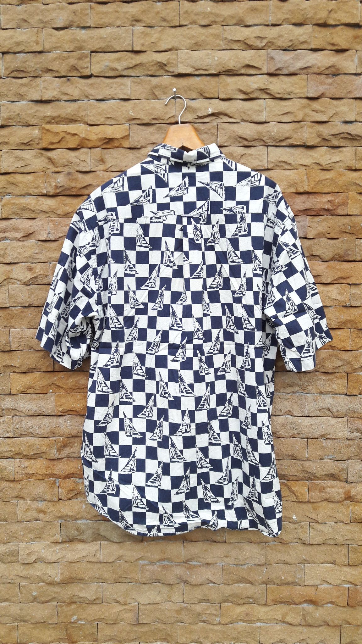 Nautica Vintage 90s Nautica single pocket overprint sportsfashion Size US XL / EU 56 / 4 - 1 Thumbnail