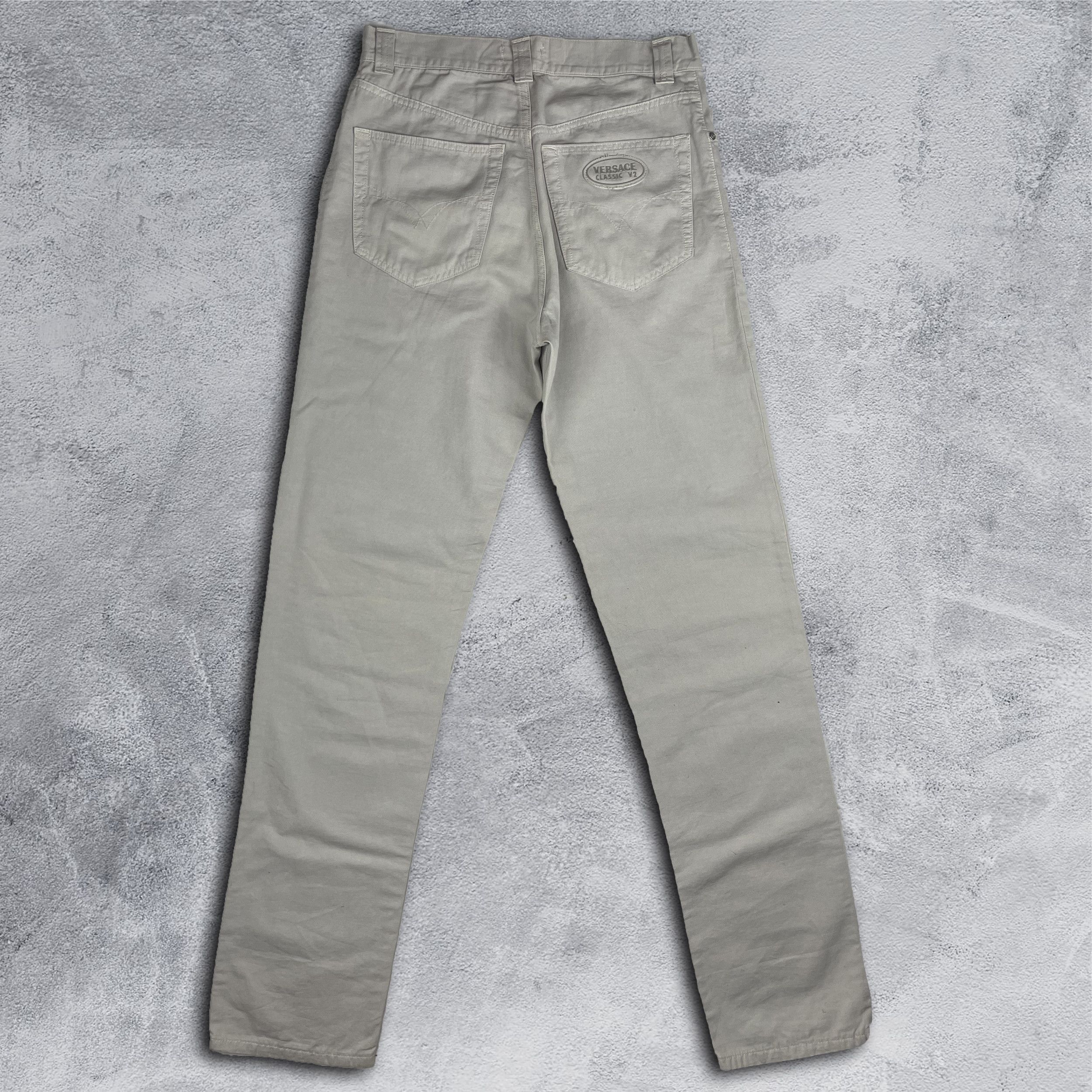 Versace × Versace Jeans Couture × Vintage Versace Classic V2 Vintage Casual Pants Size US 32 / EU 48 - 2 Thumbnail