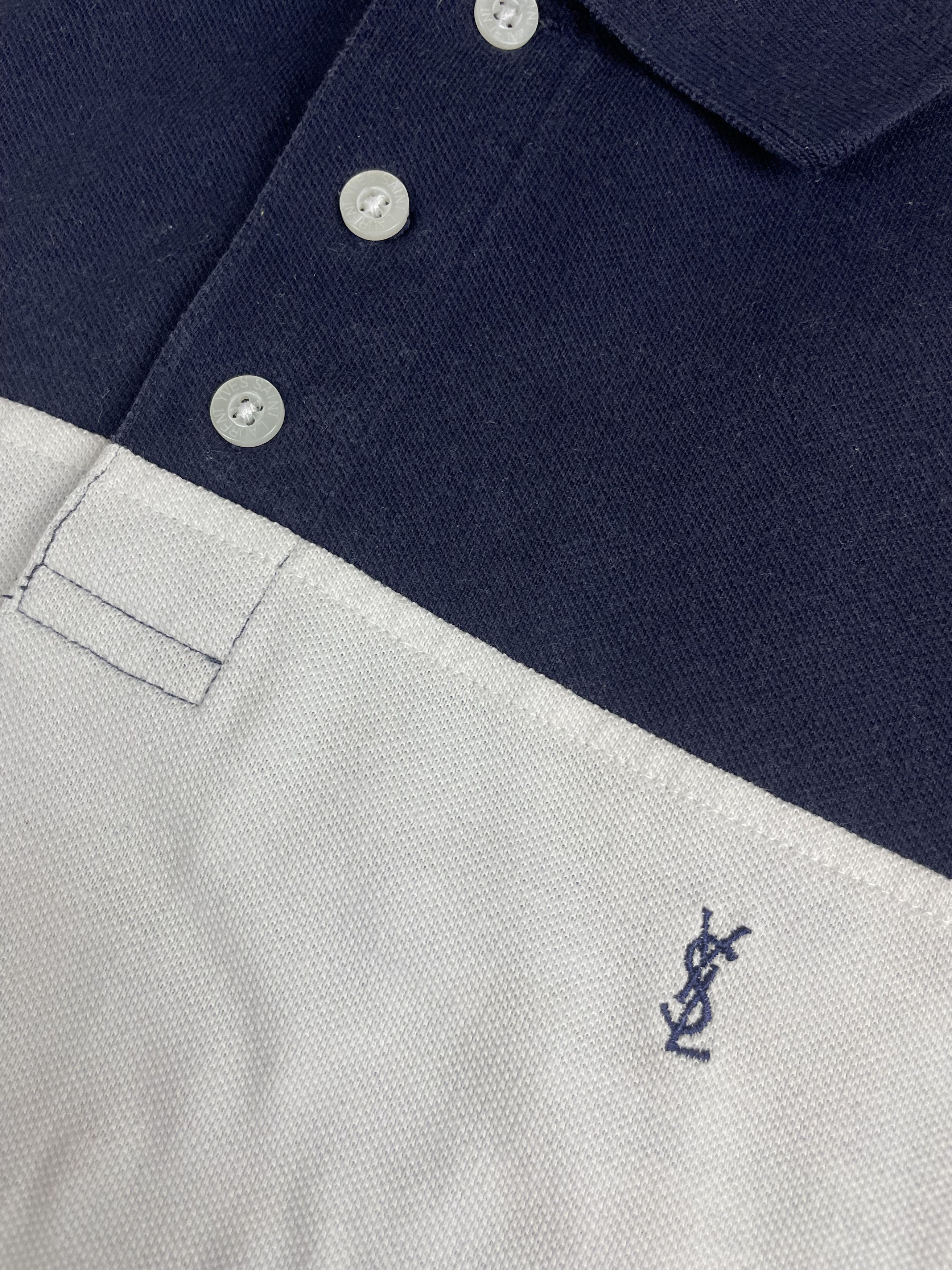 Vintage × Yves Saint Laurent Yves Saint Laurent Vintage Polo Shirt Size US M / EU 48-50 / 2 - 3 Thumbnail