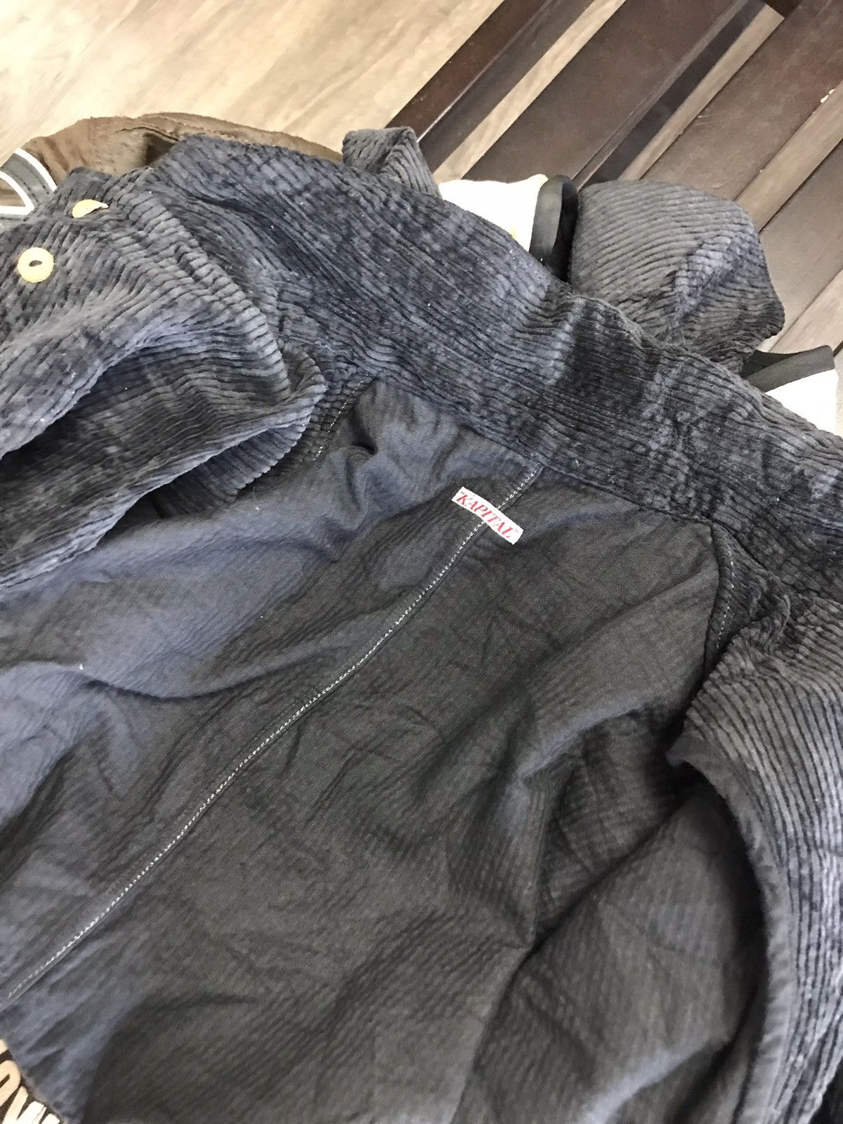 Designer × Japanese Brand 🔥rare🔥Kapital button up velvet cudroy jacket Size US M / EU 48-50 / 2 - 5 Thumbnail