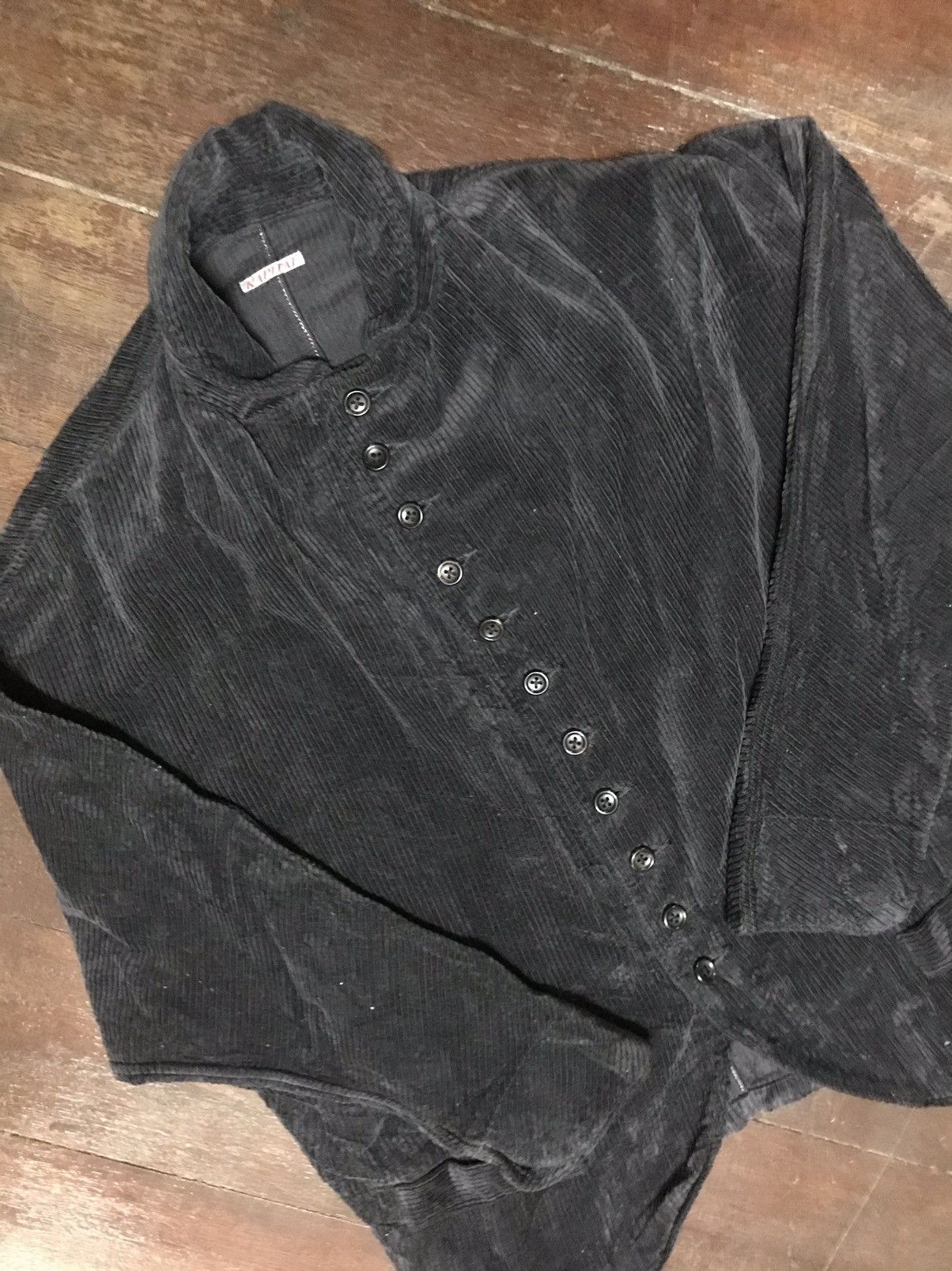 Designer × Japanese Brand 🔥rare🔥Kapital button up velvet cudroy jacket Size US M / EU 48-50 / 2 - 6 Thumbnail