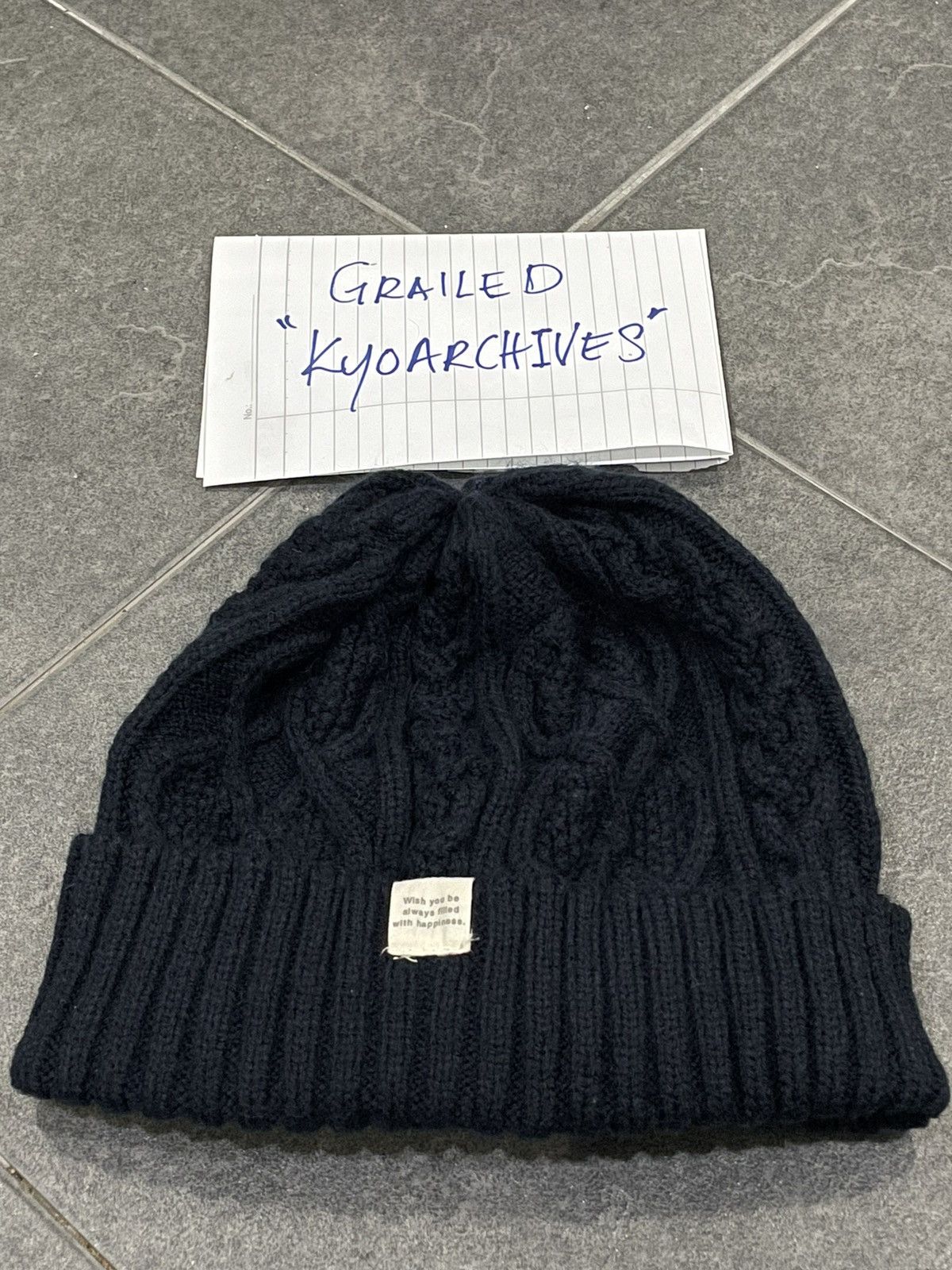 Other WISH YOU BE ALWAYS FILLED WITH HAPPINESS BEANIE Size ONE SIZE - 1 Thumbnail