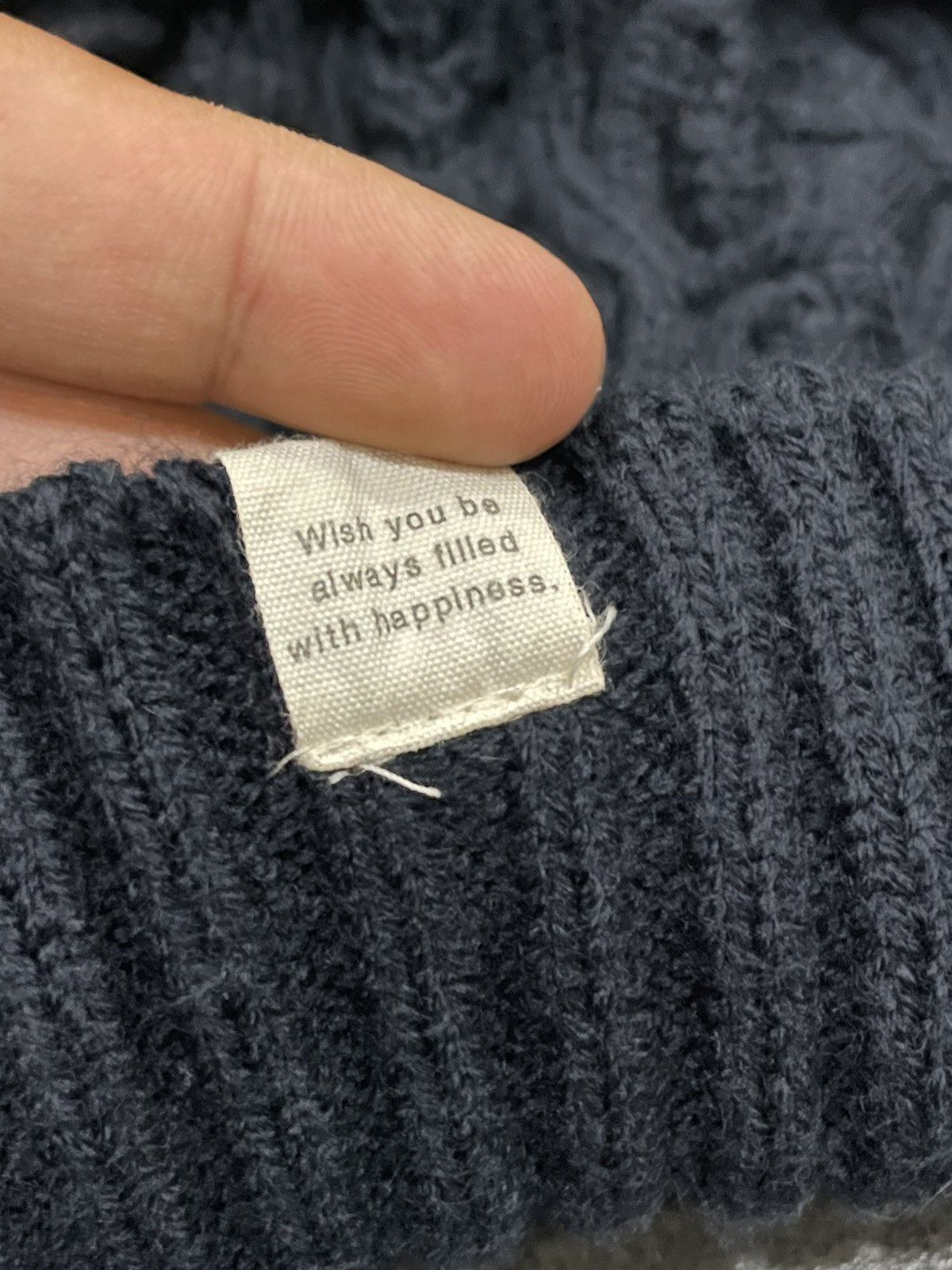Other WISH YOU BE ALWAYS FILLED WITH HAPPINESS BEANIE Size ONE SIZE - 3 Thumbnail