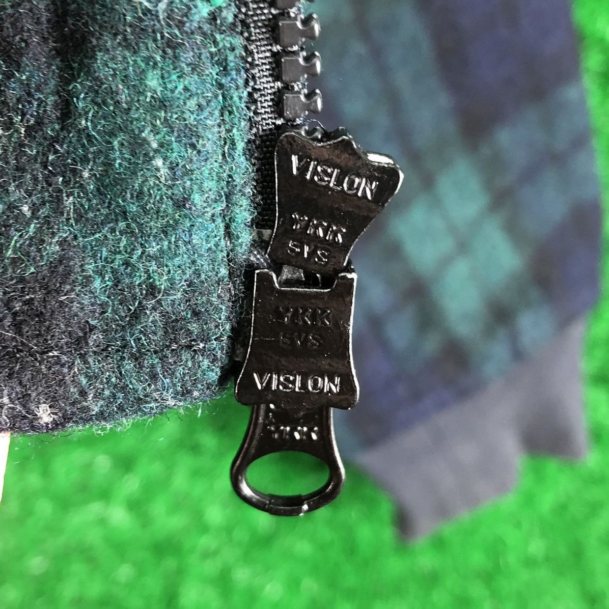 Japanese Brand Vintage Wool Bomber Jacket Style Tartan by Stopoverairline Size US M / EU 48-50 / 2 - 9 Thumbnail