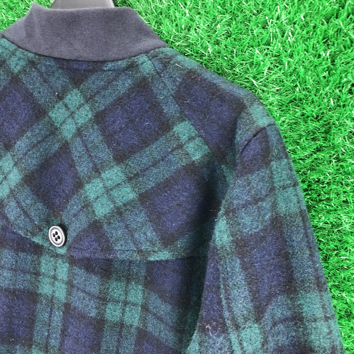 Japanese Brand Vintage Wool Bomber Jacket Style Tartan by Stopoverairline Size US M / EU 48-50 / 2 - 5 Thumbnail